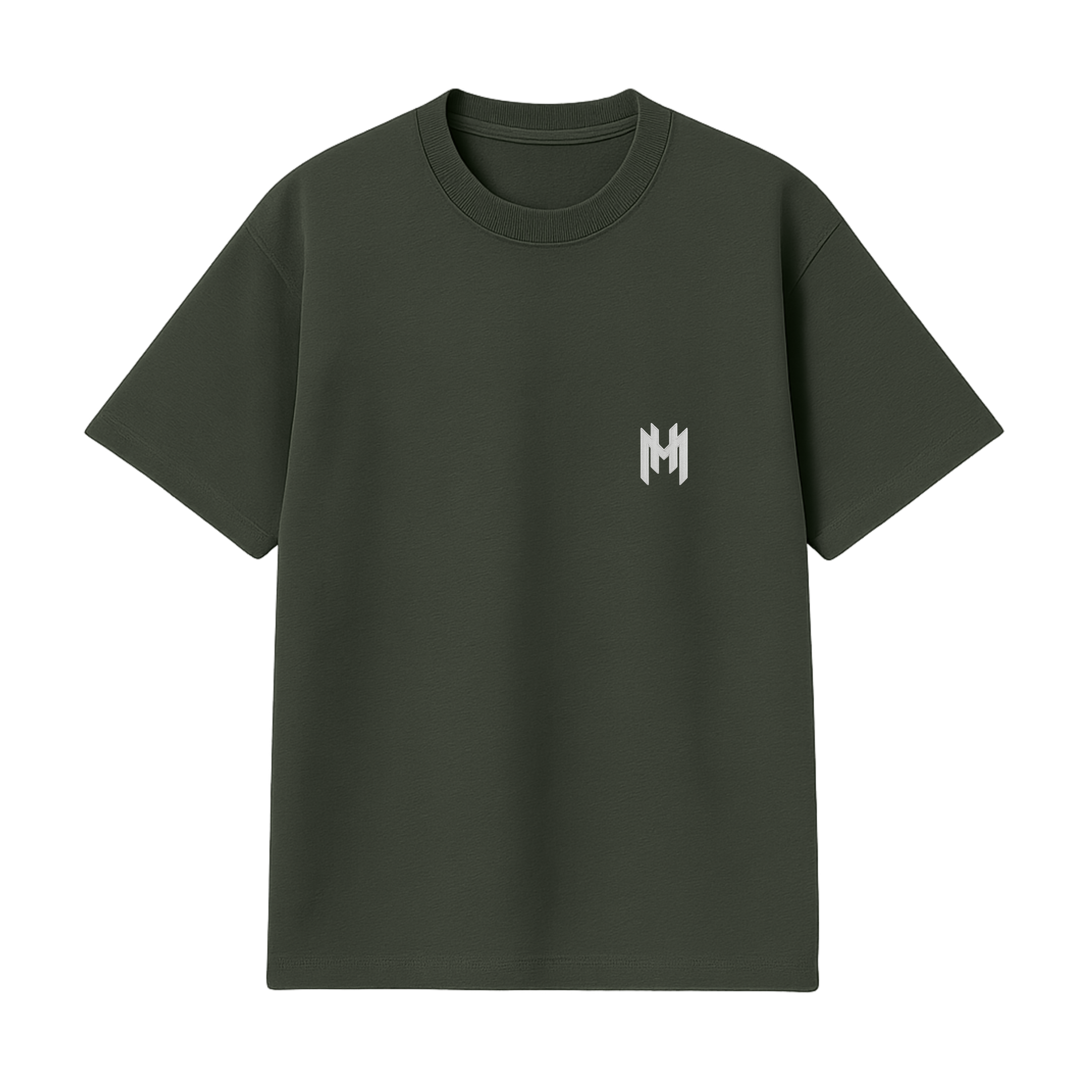 Camisa Long Line Basica Bordado