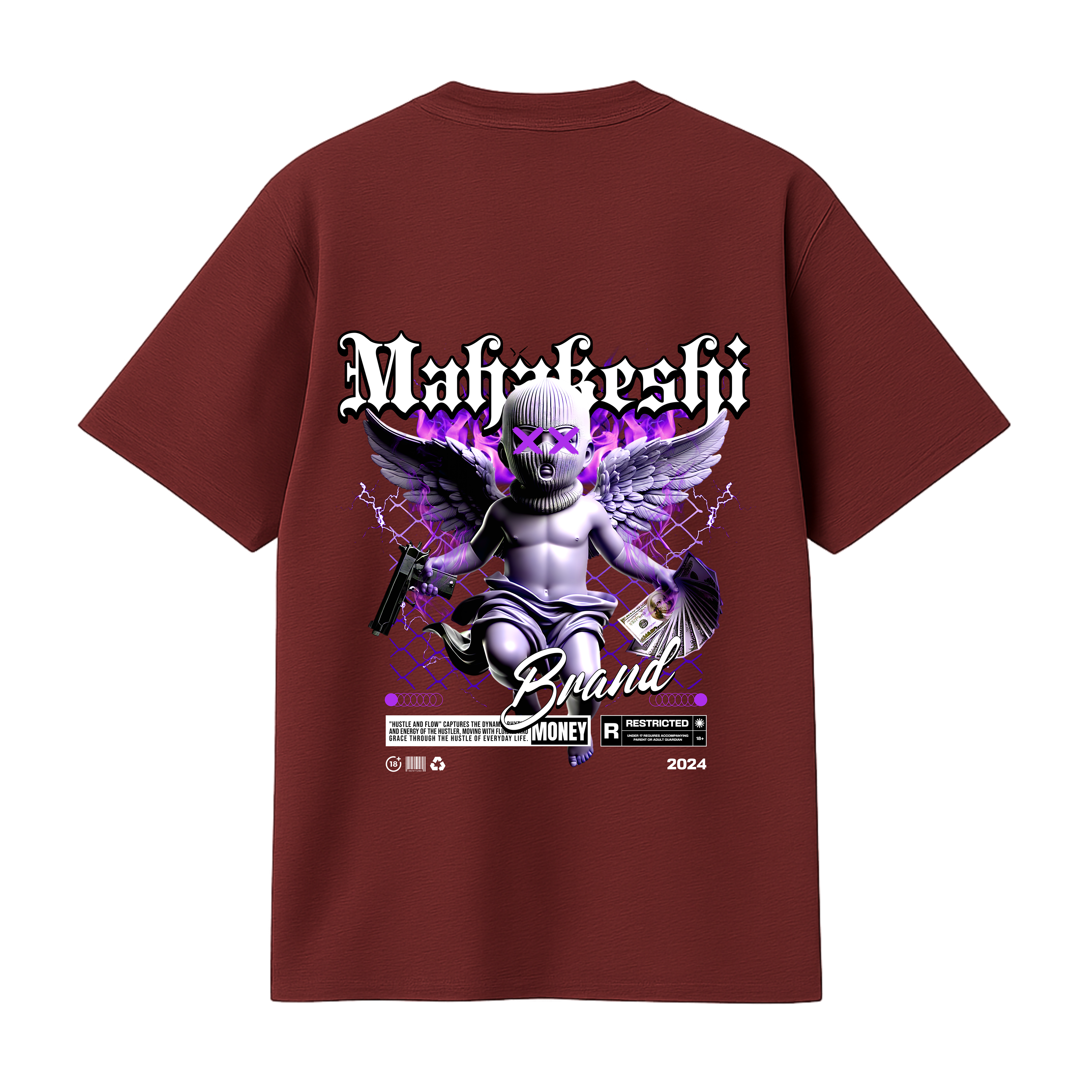 Camisa Long Line Angel