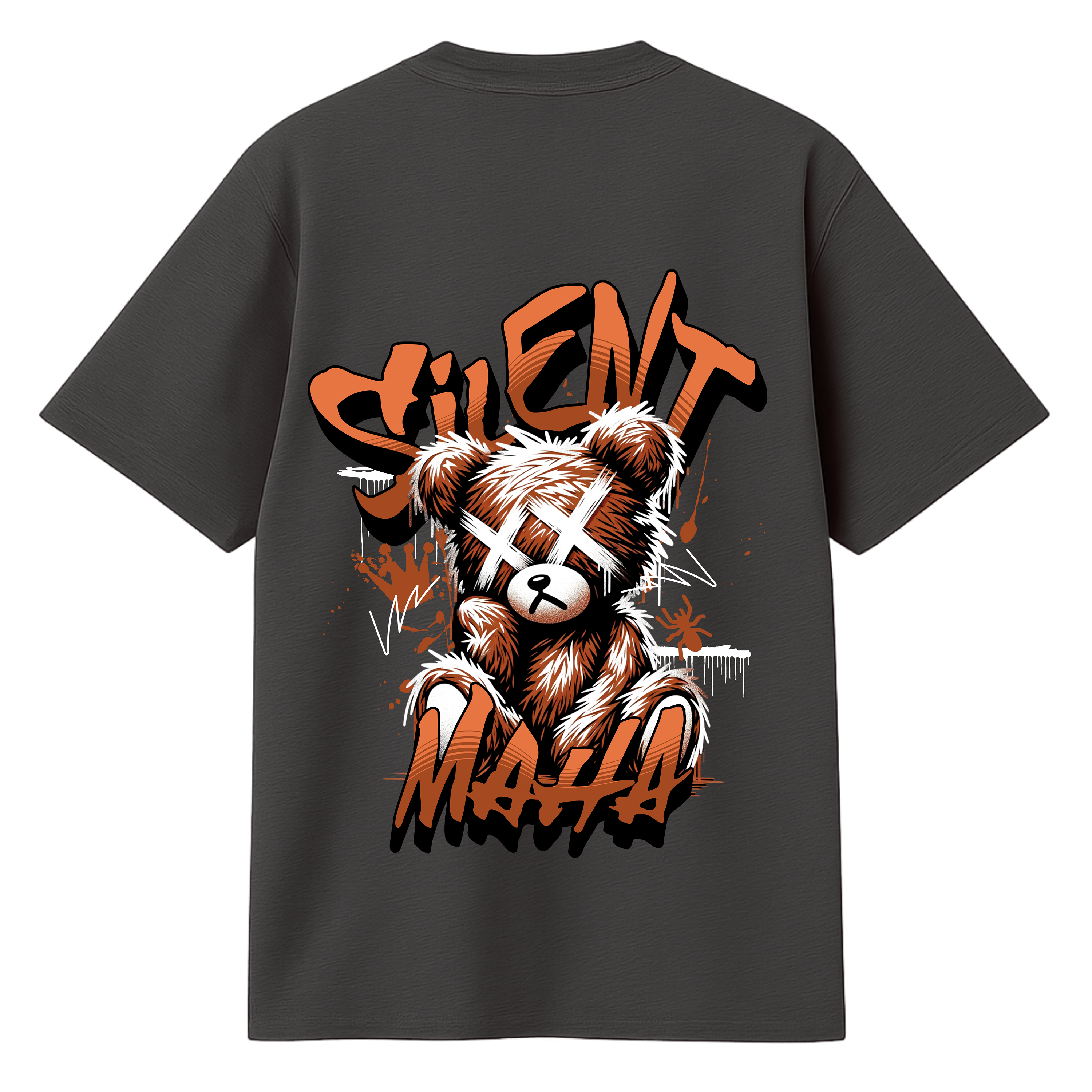 Camisa Long Line Bear Silent