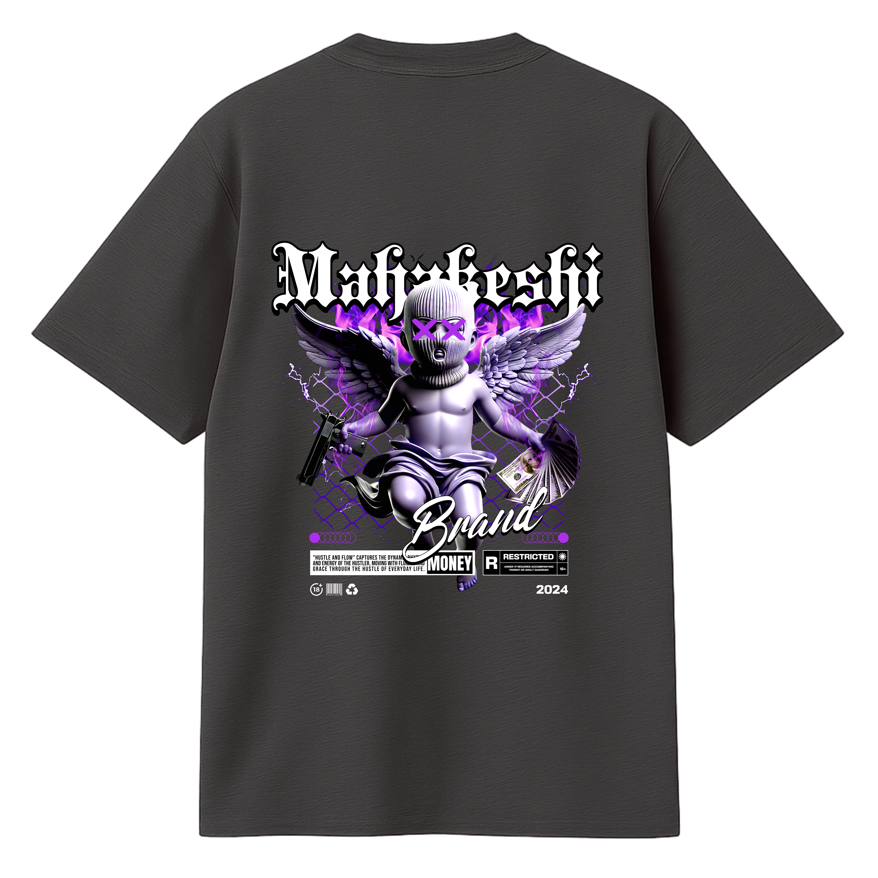 Camisa Long Line Angel