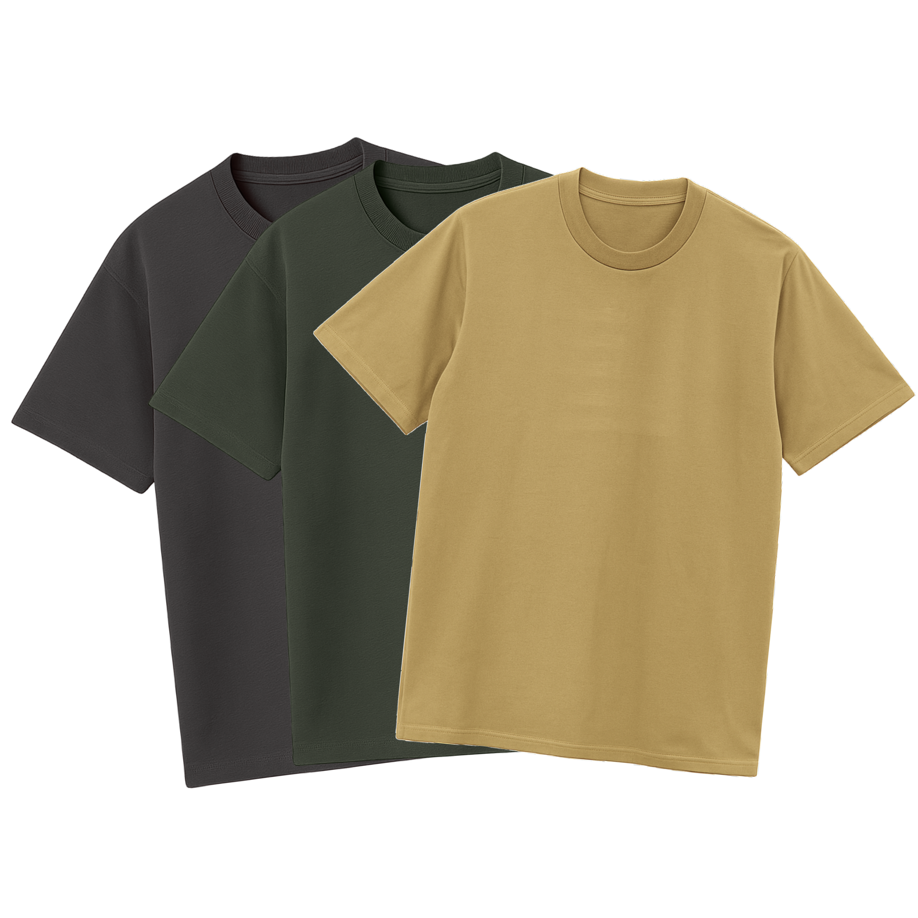 Kit 3 Camisa Longline C,V,B