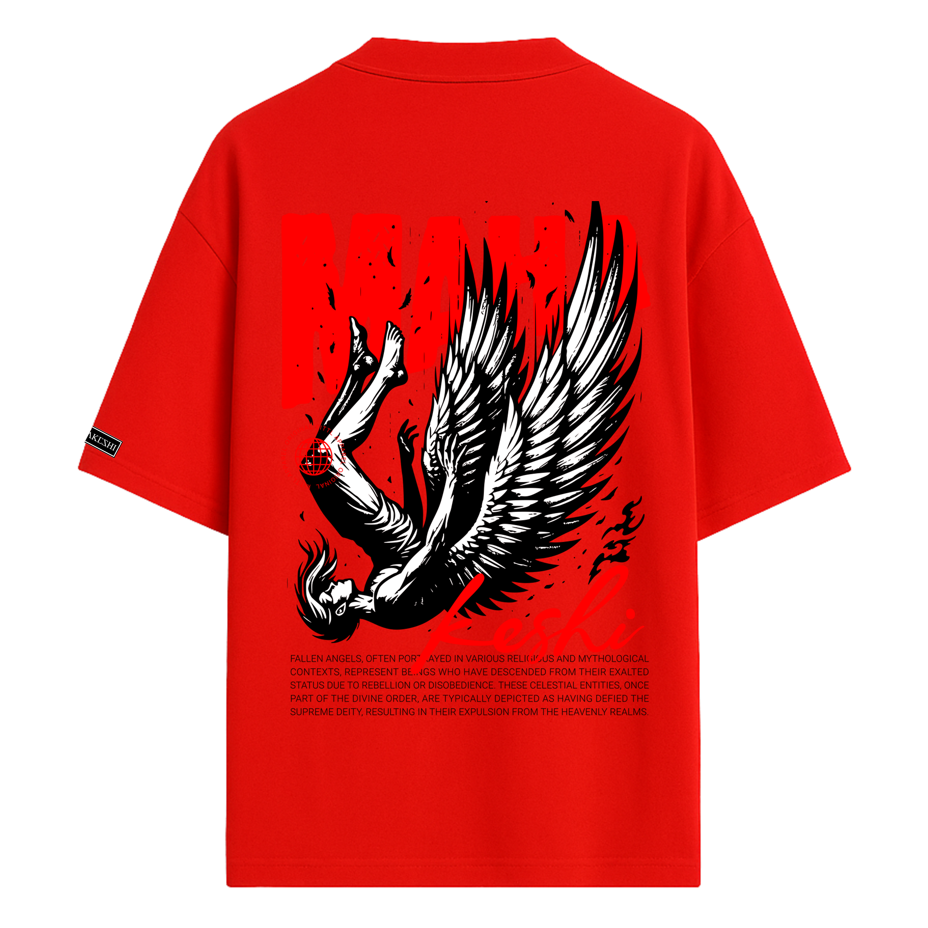 Oversized Fallen Angel