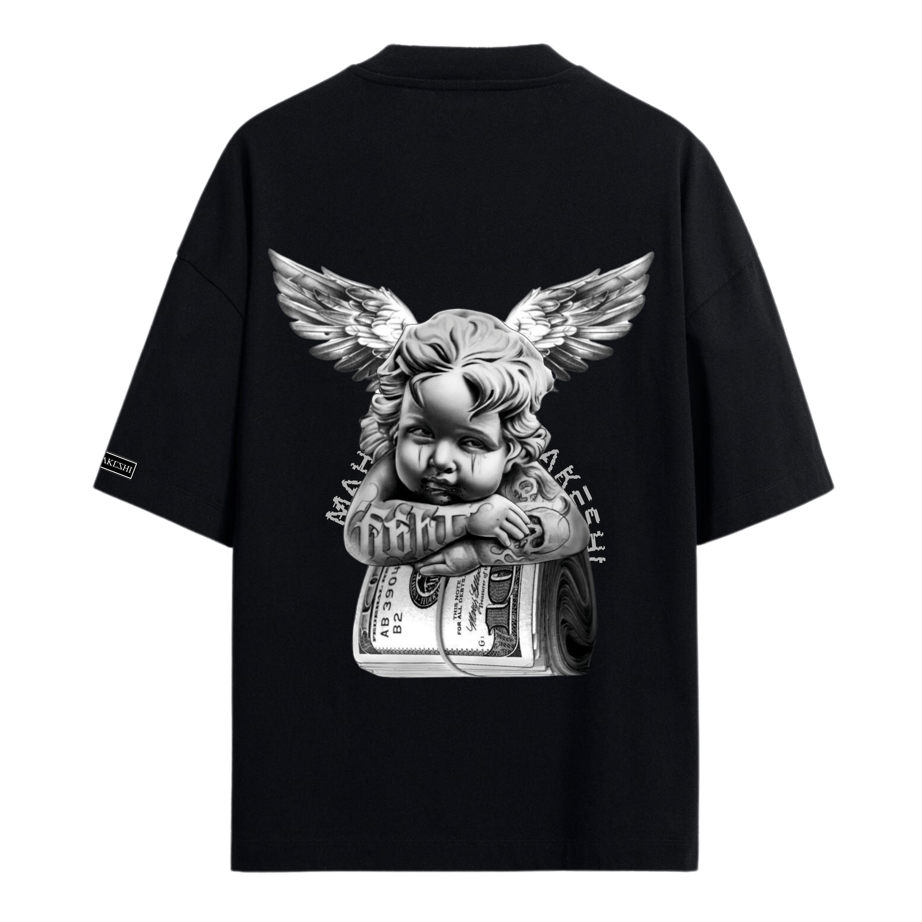 Oversized Angel Tatto