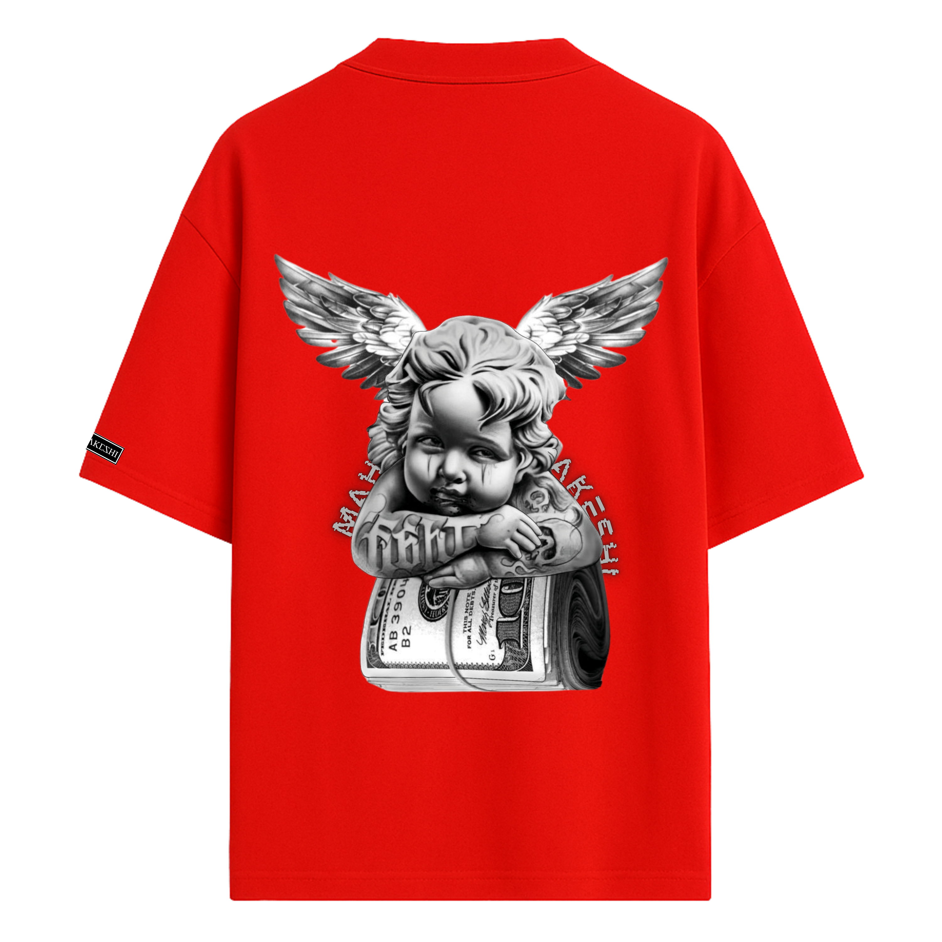 Oversized Angel Tatto