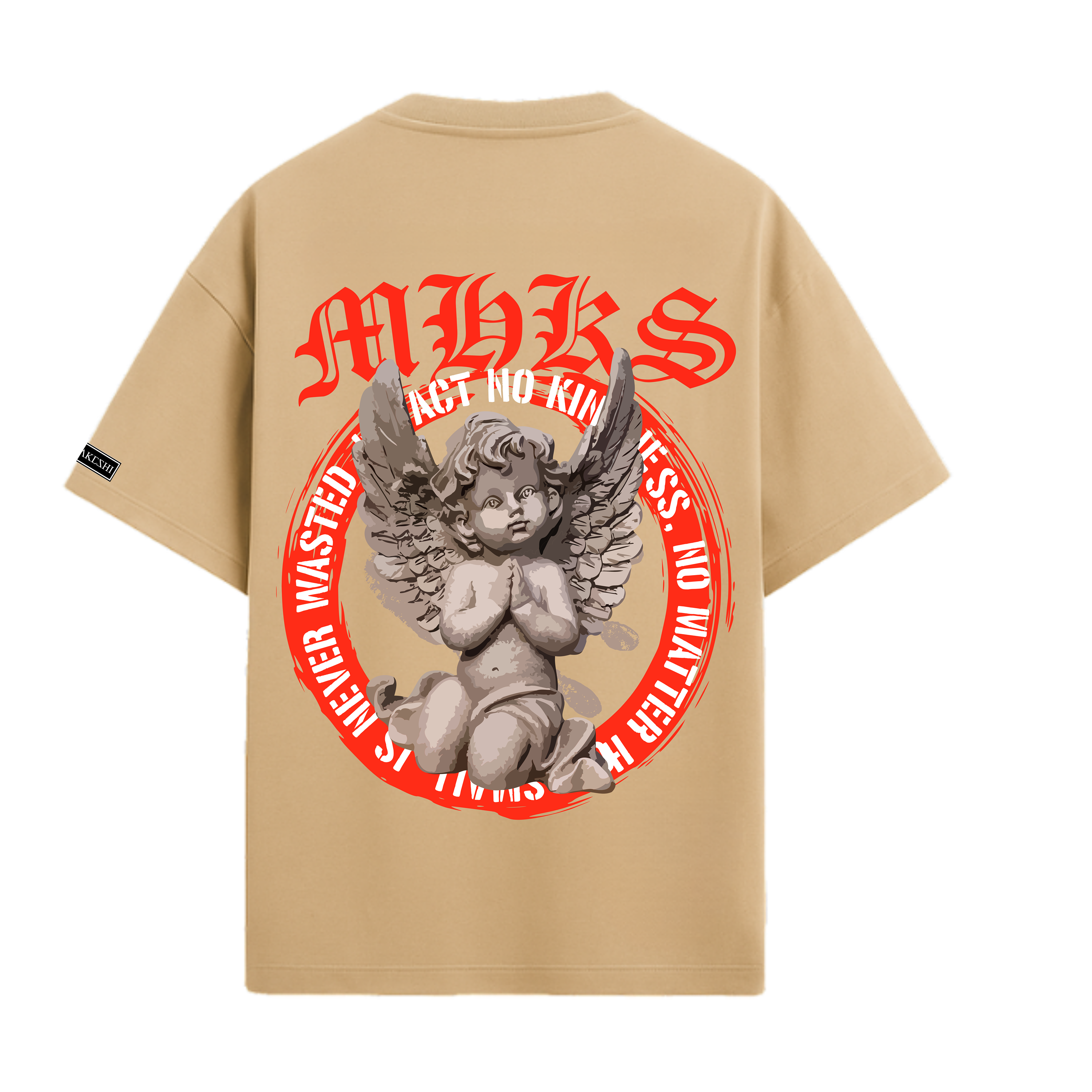 Oversized Angel Wasted