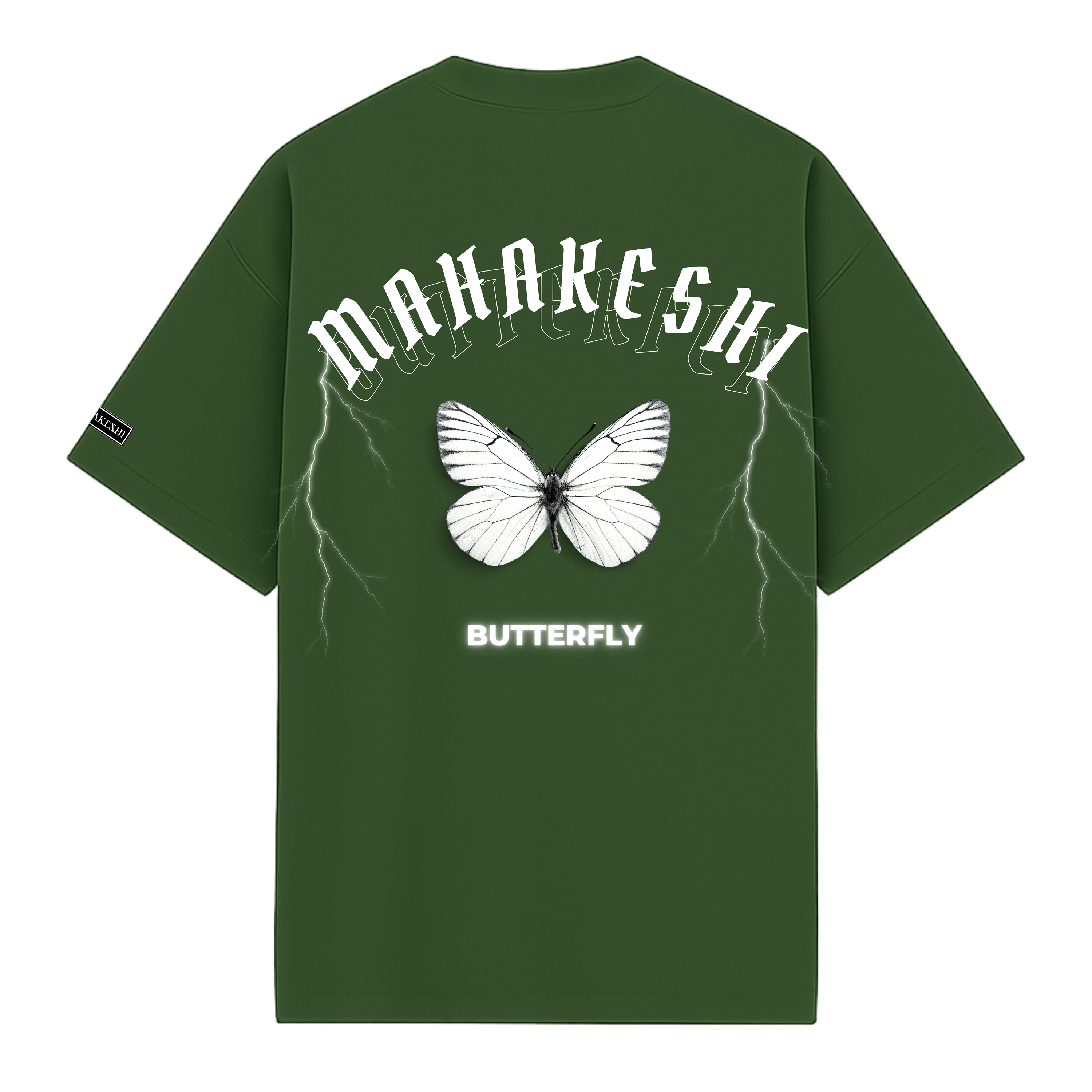 Oversized Buttlefly White