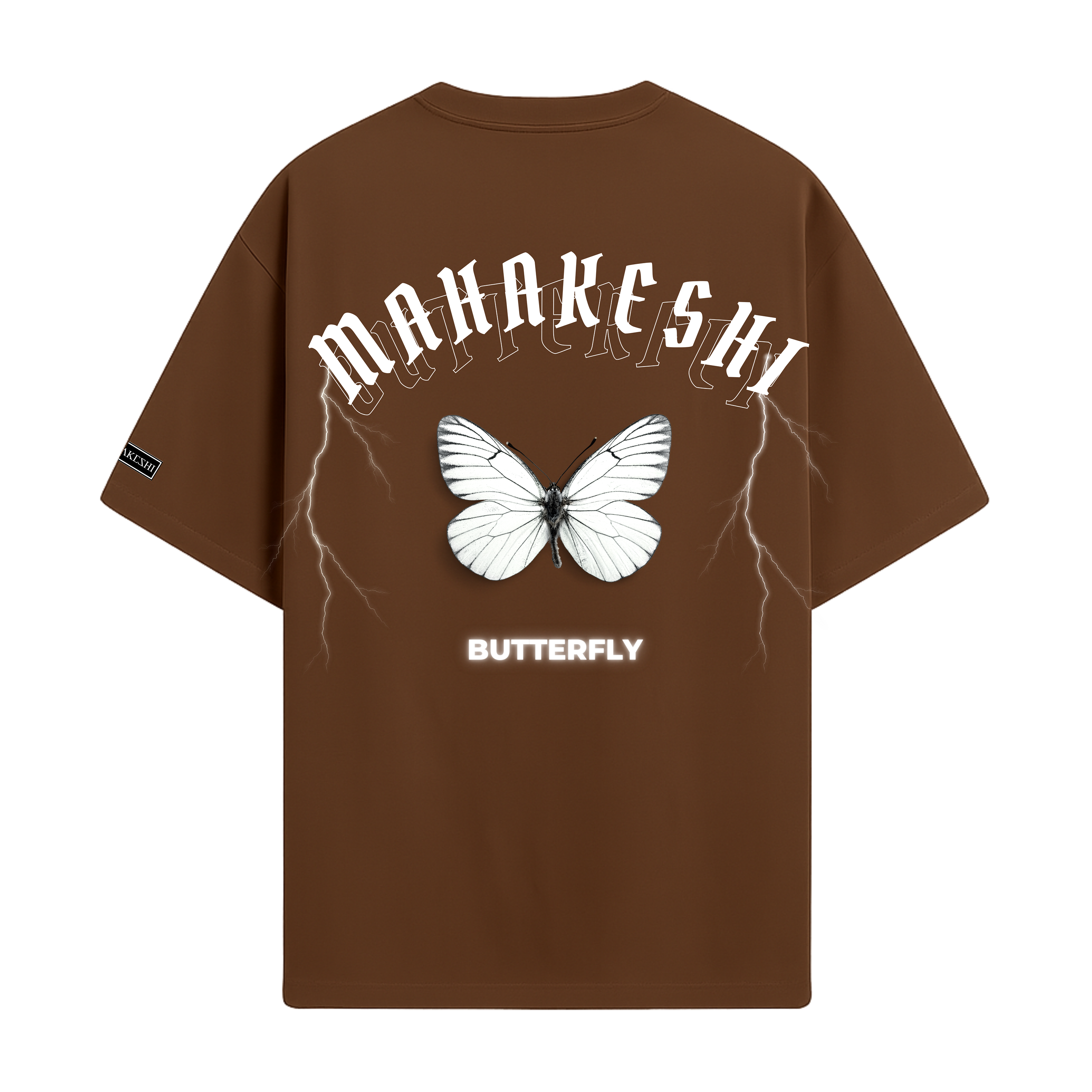 Oversized Buttlefly White