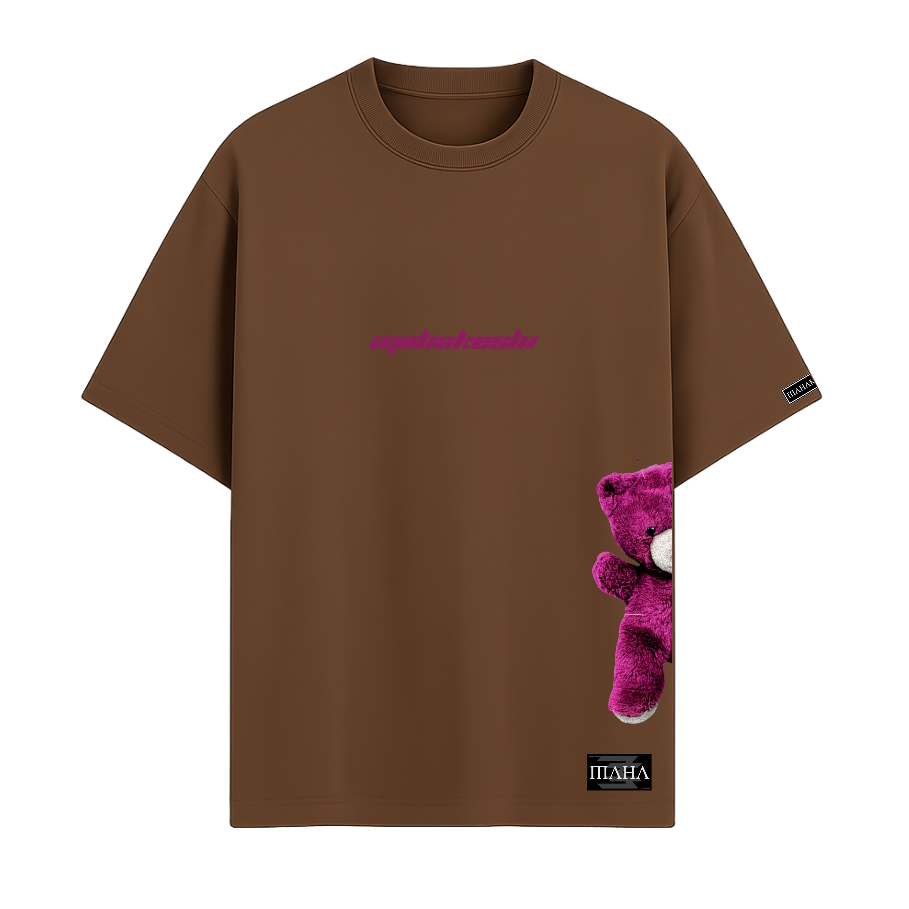 Oversized Bear Purple