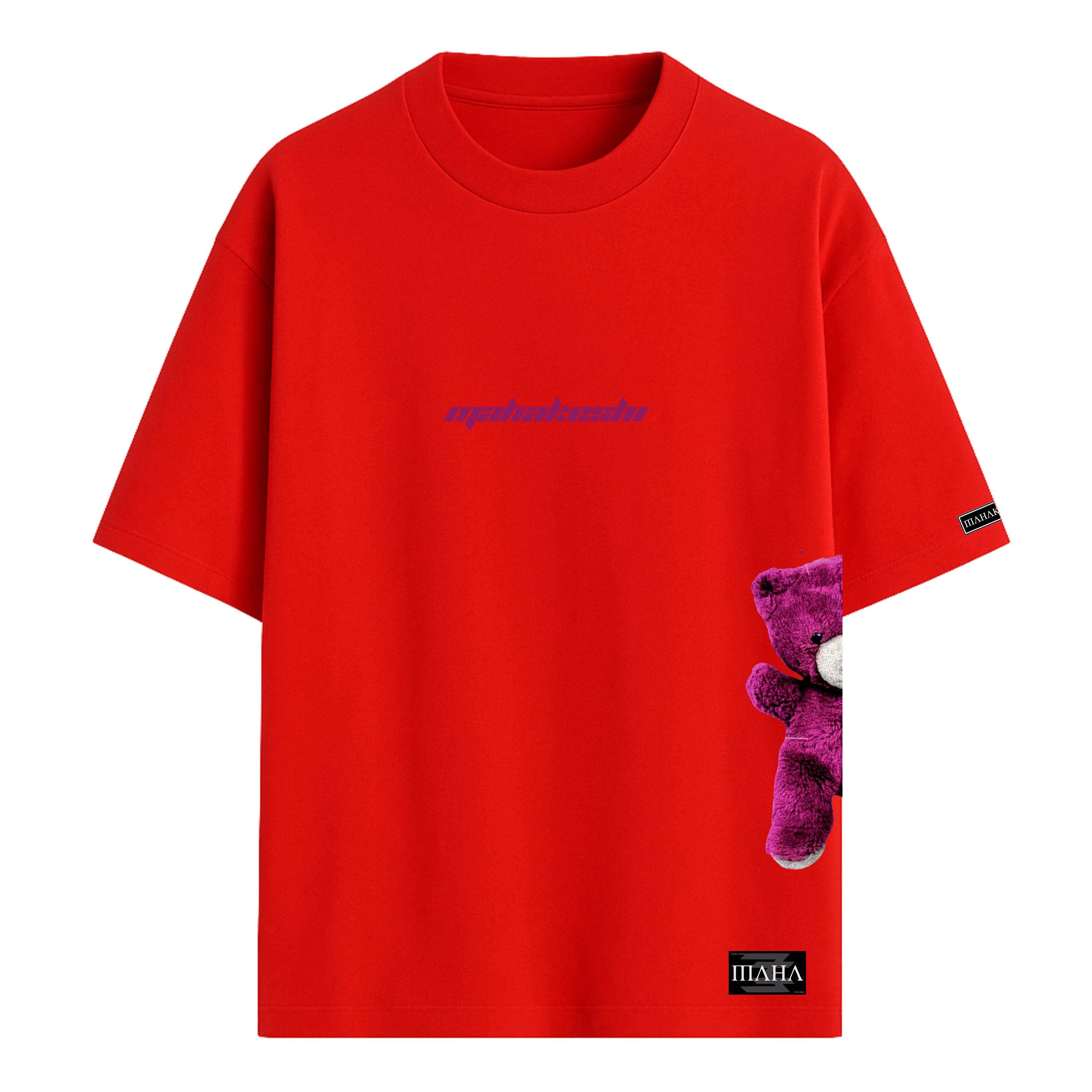 Oversized Bear Purple