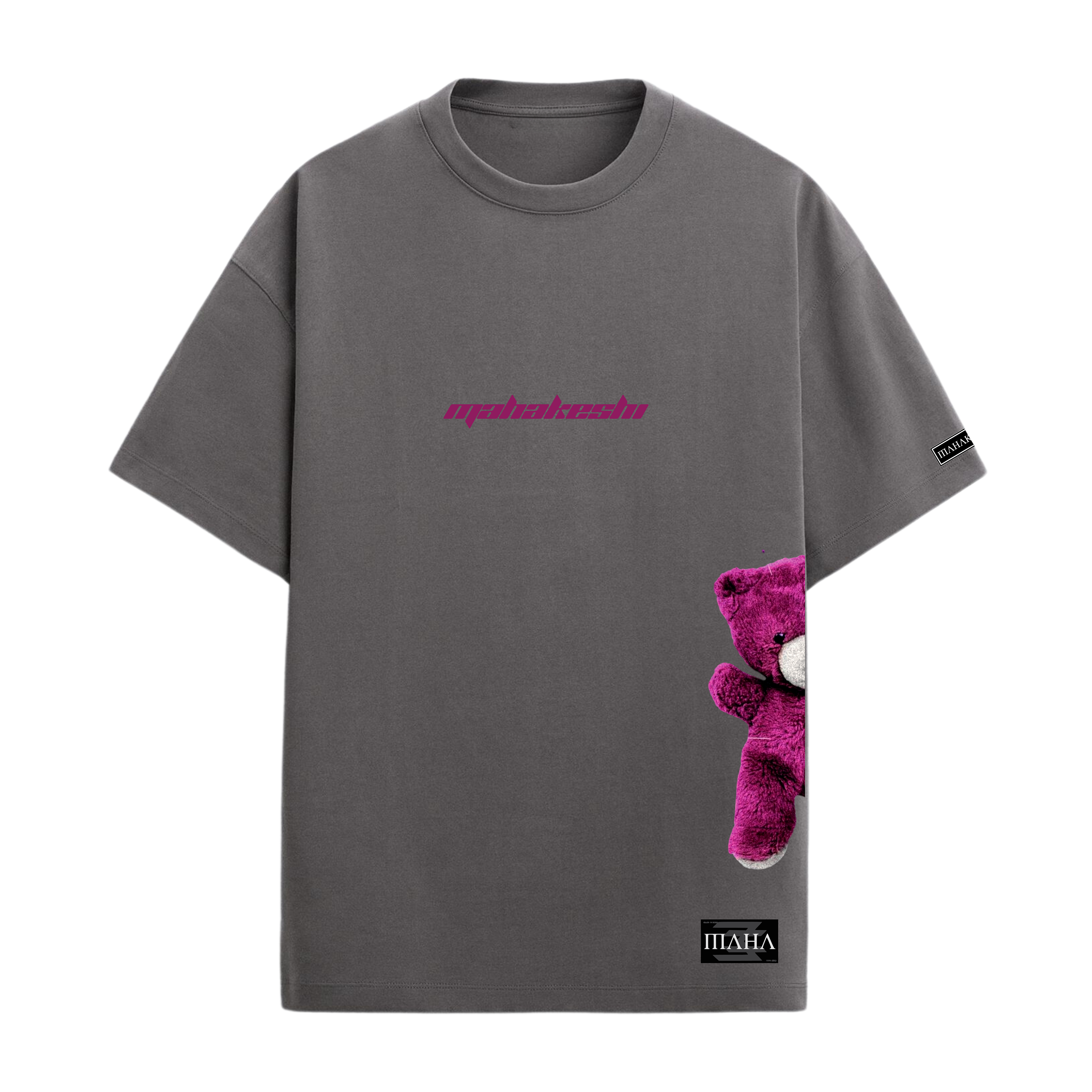 Oversized Bear Purple