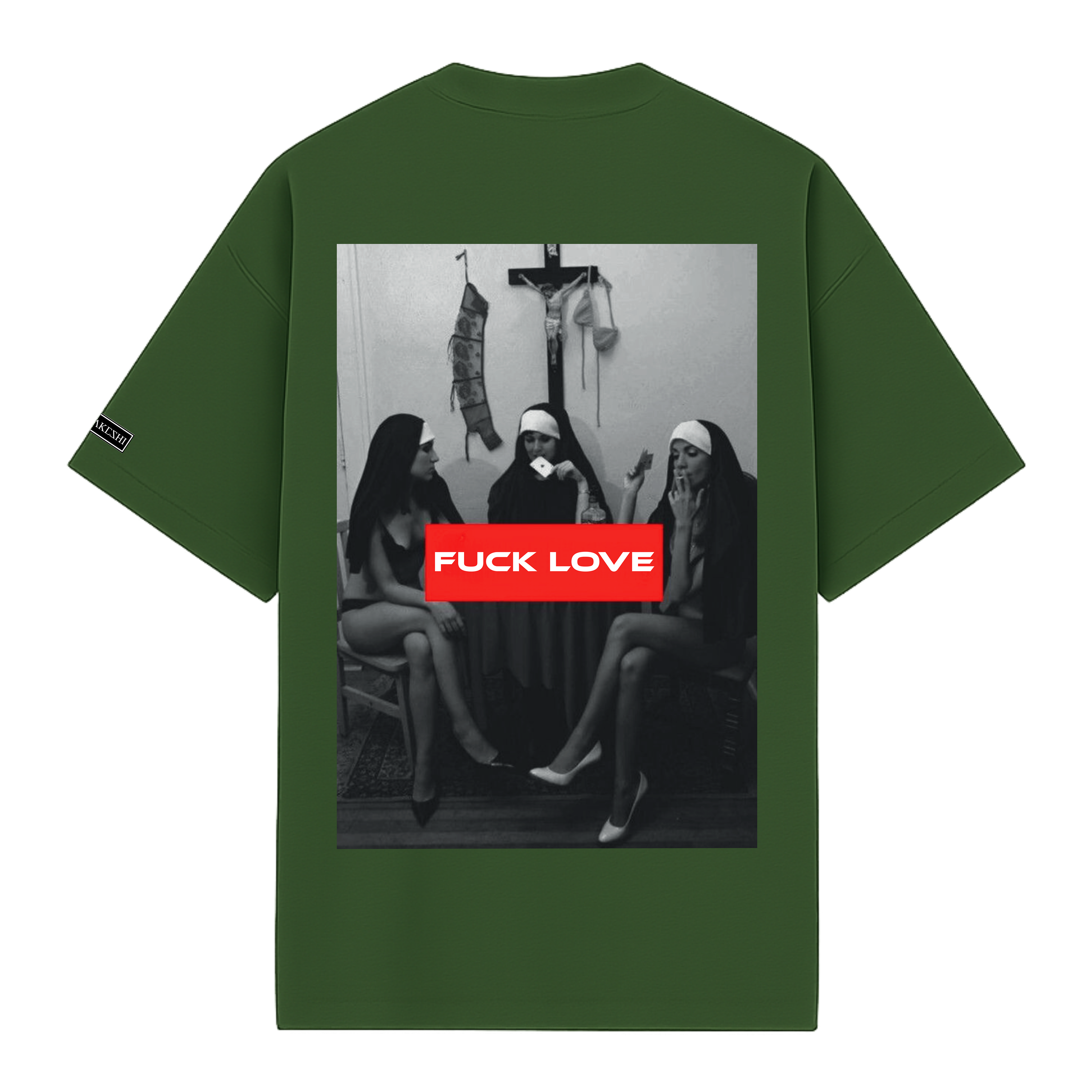 Oversized Red Funk Love