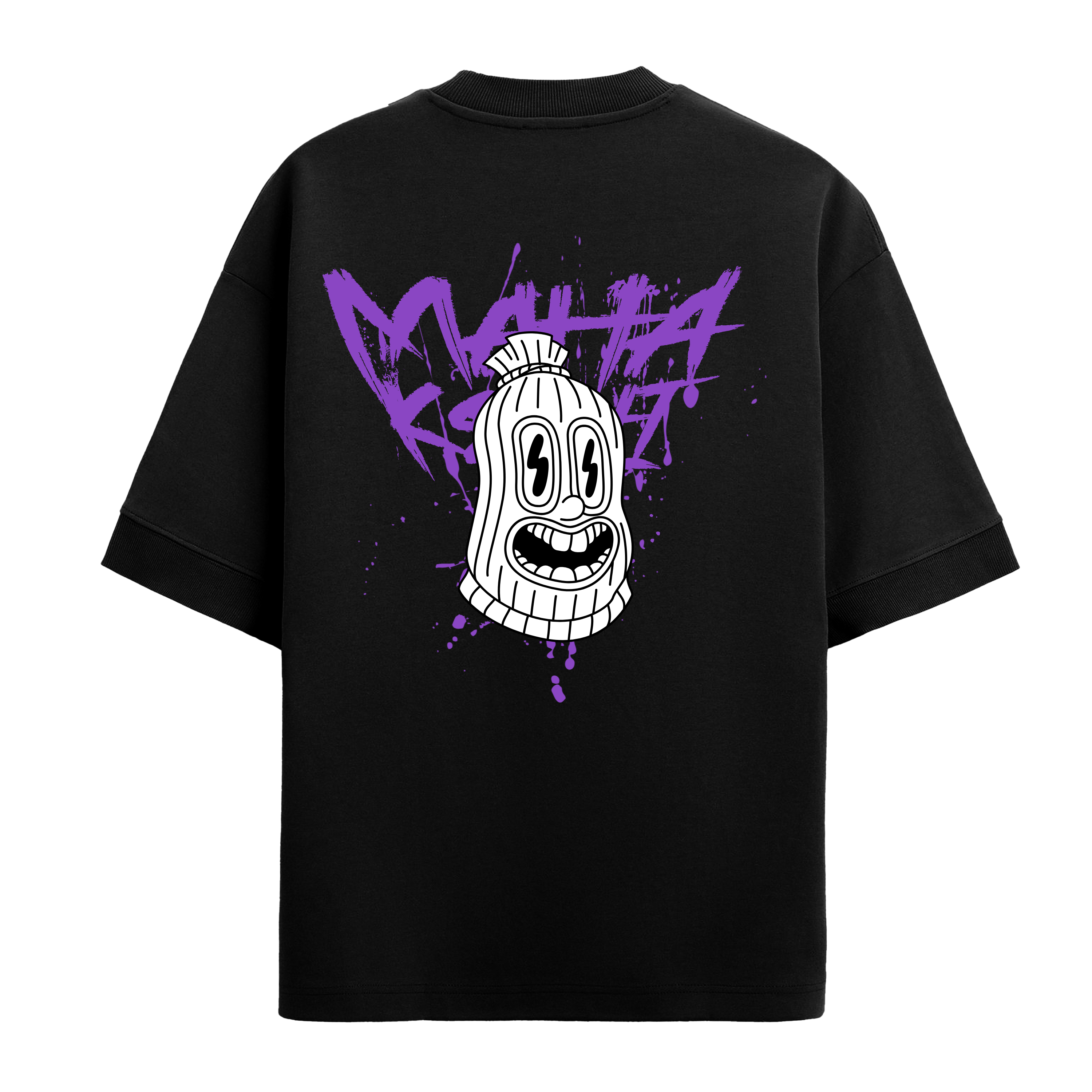 Oversized Smile bandit Cartoon