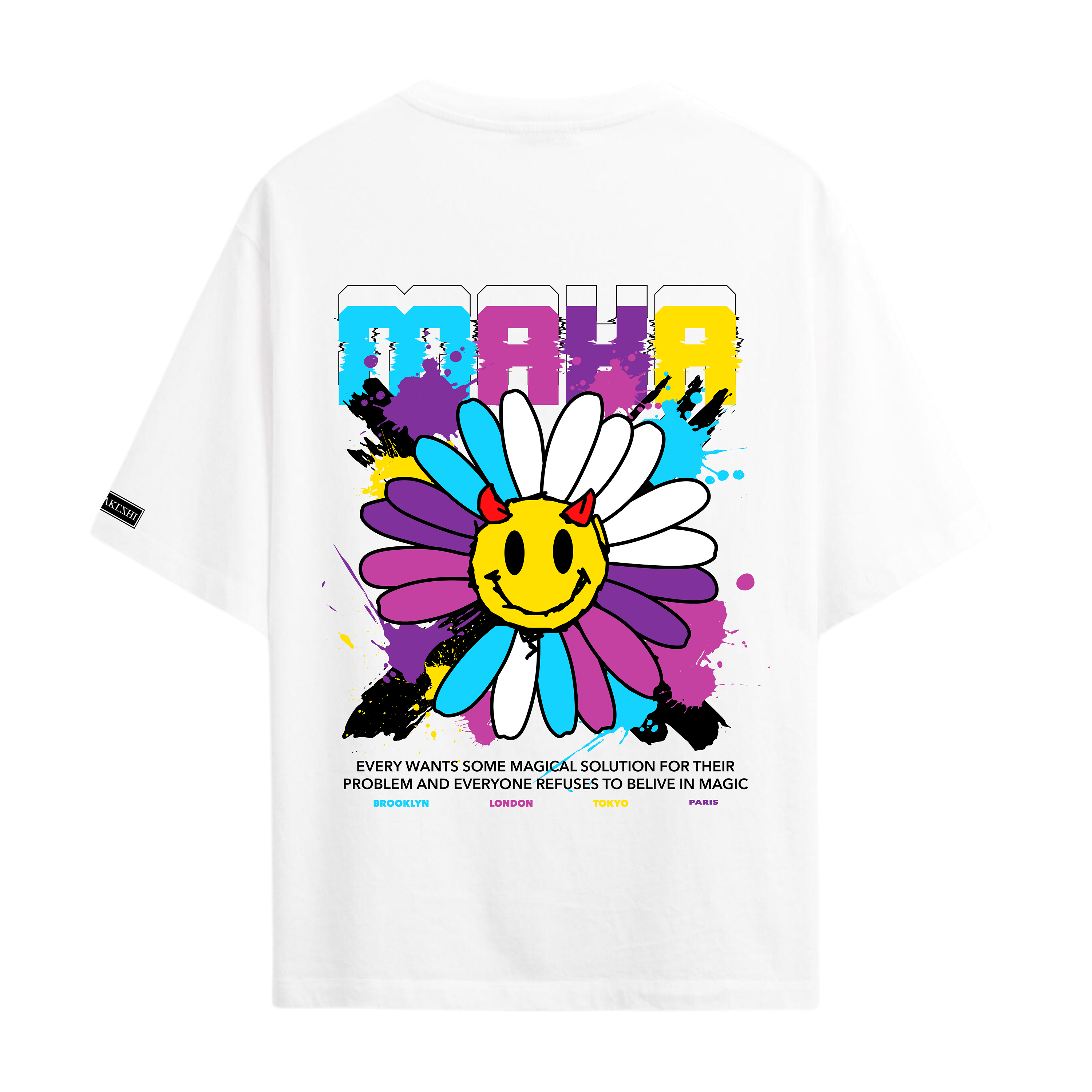 Oversized Smile Flowers