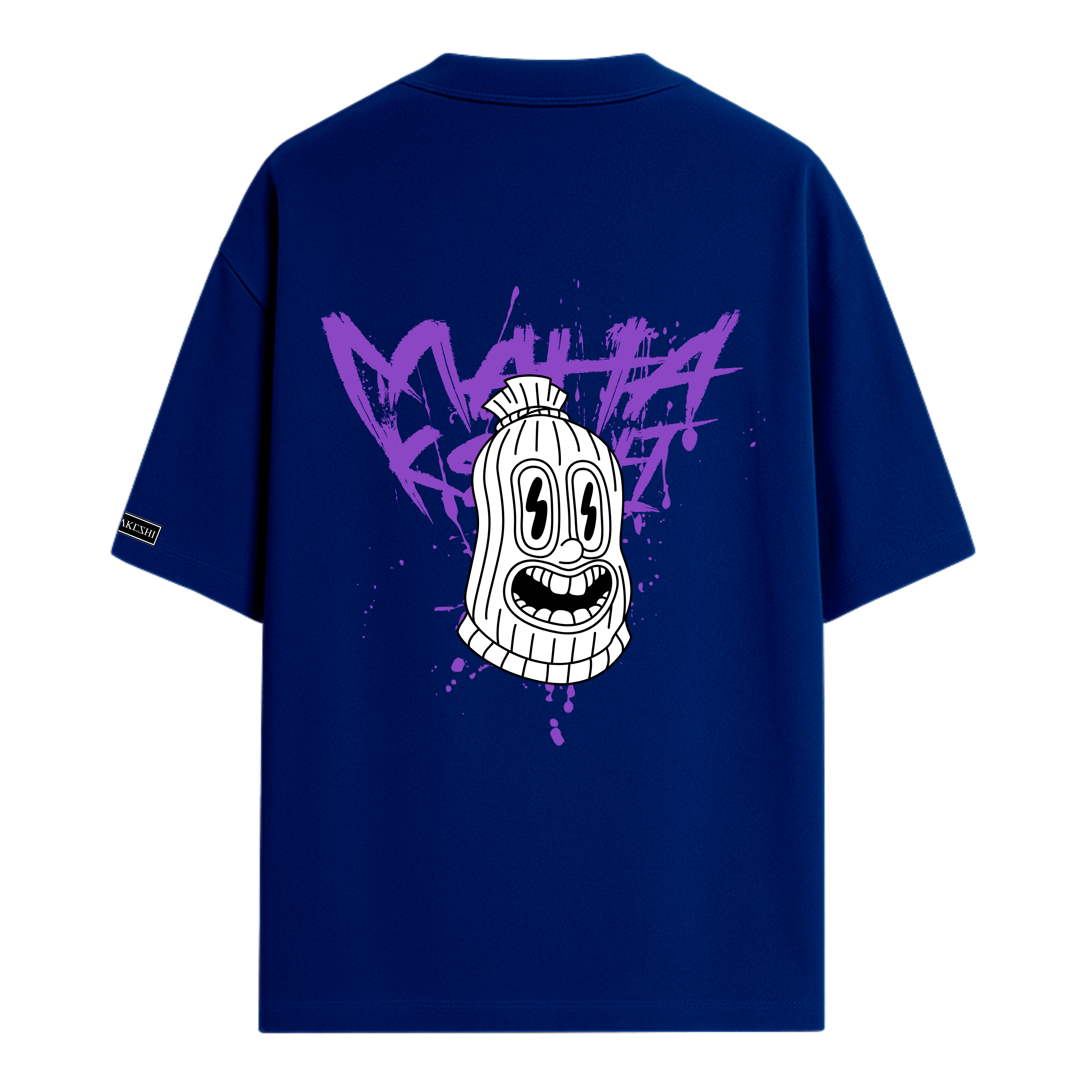 Oversized Smile bandit Cartoon
