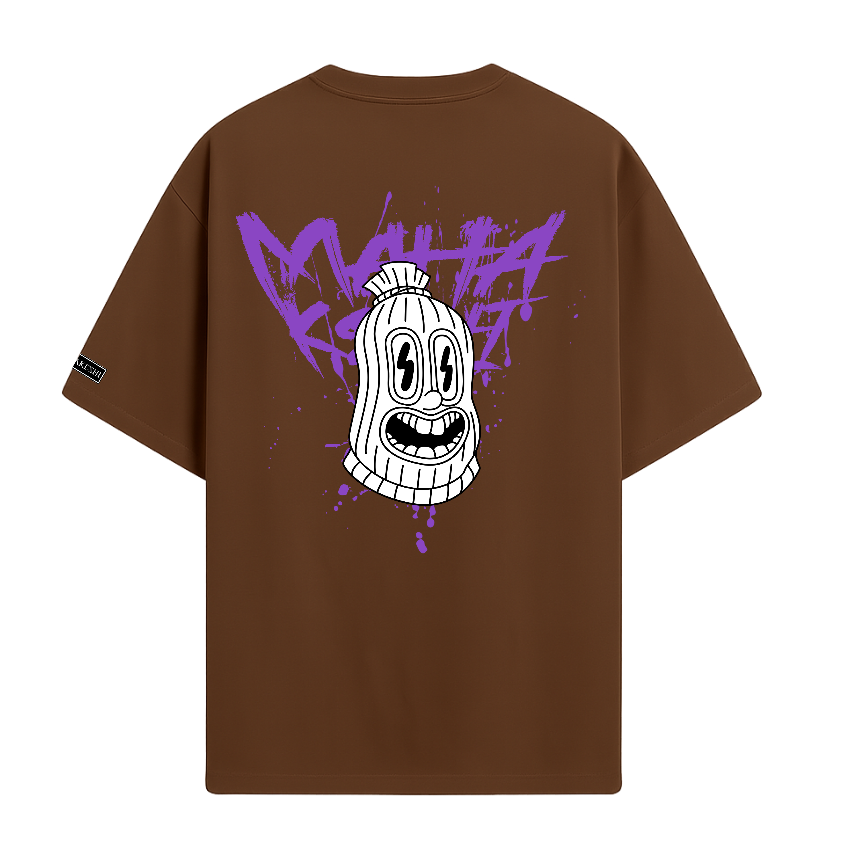 Oversized Smile bandit Cartoon