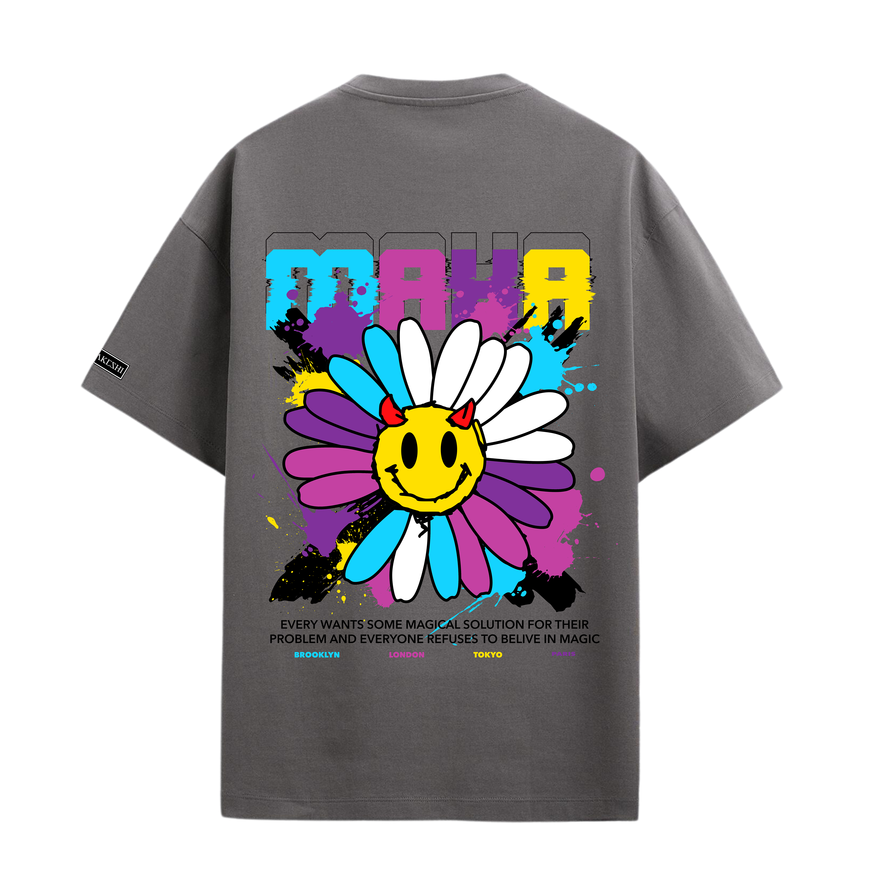 Oversized Smile Flowers