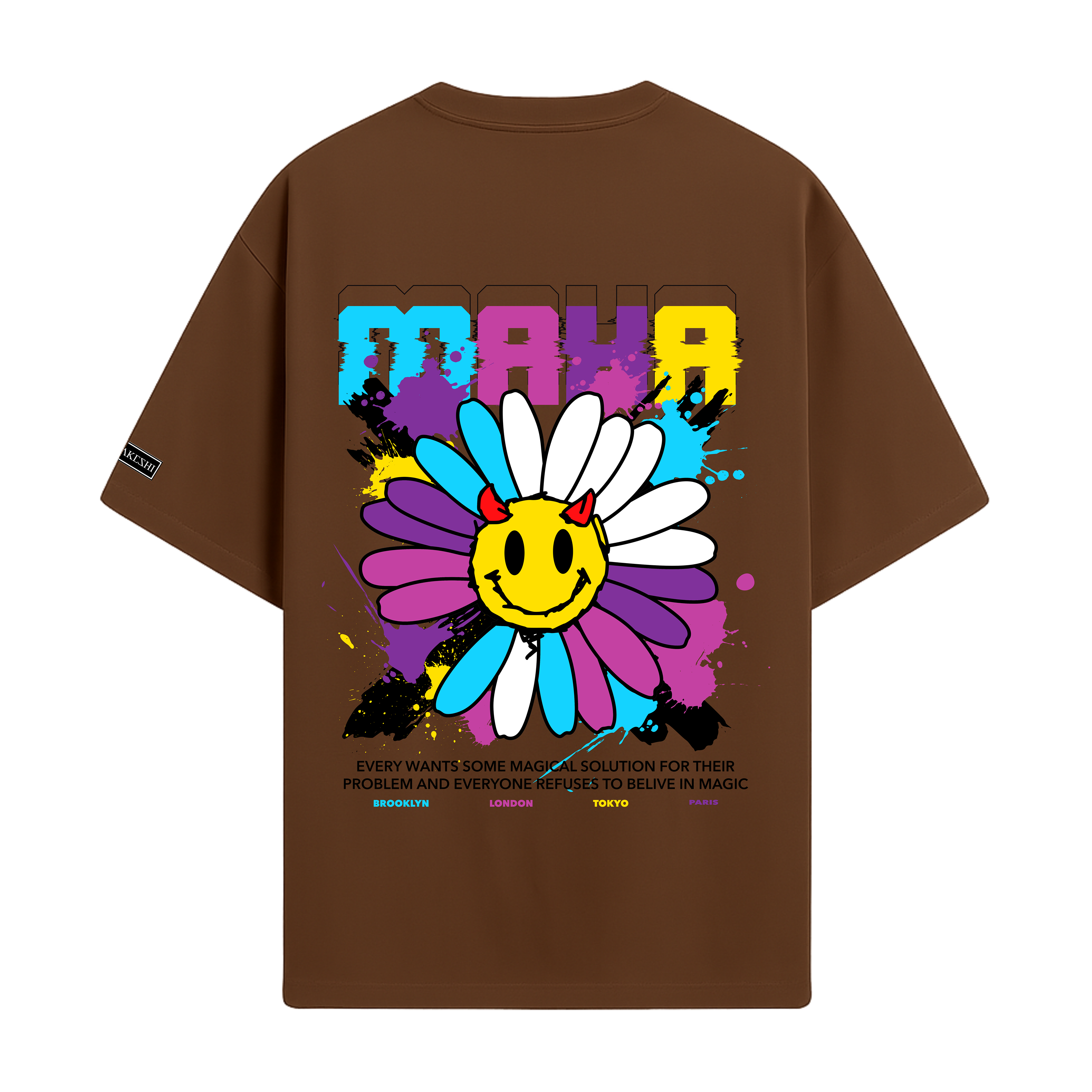 Oversized Smile Flowers