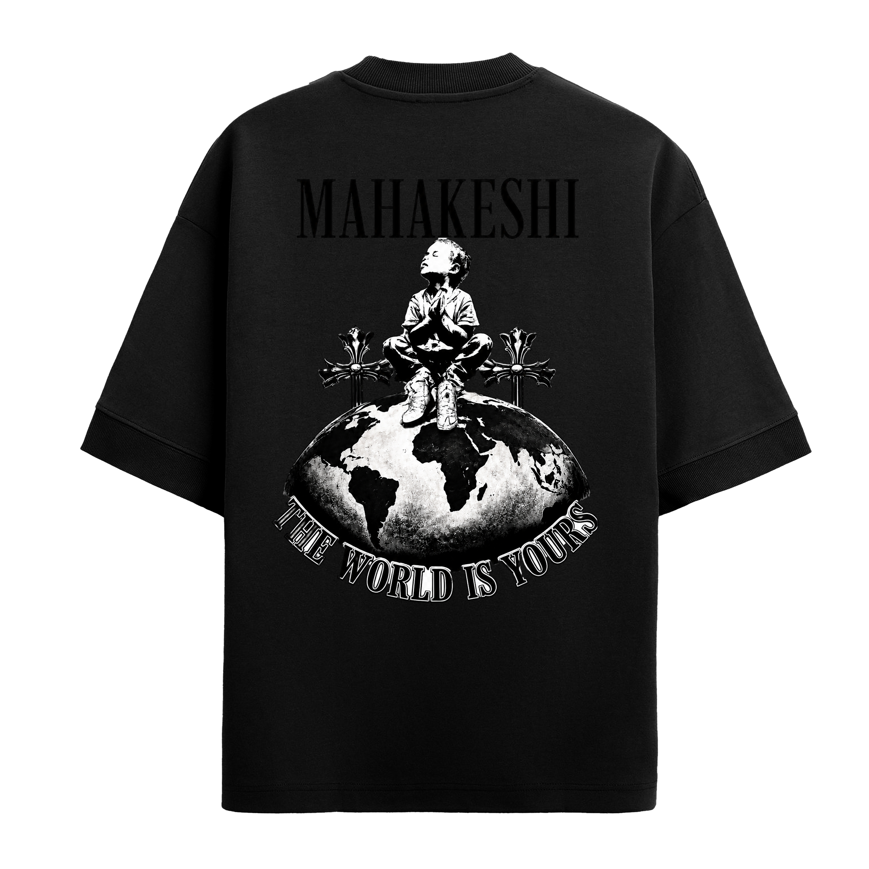 Oversized The World Is yours