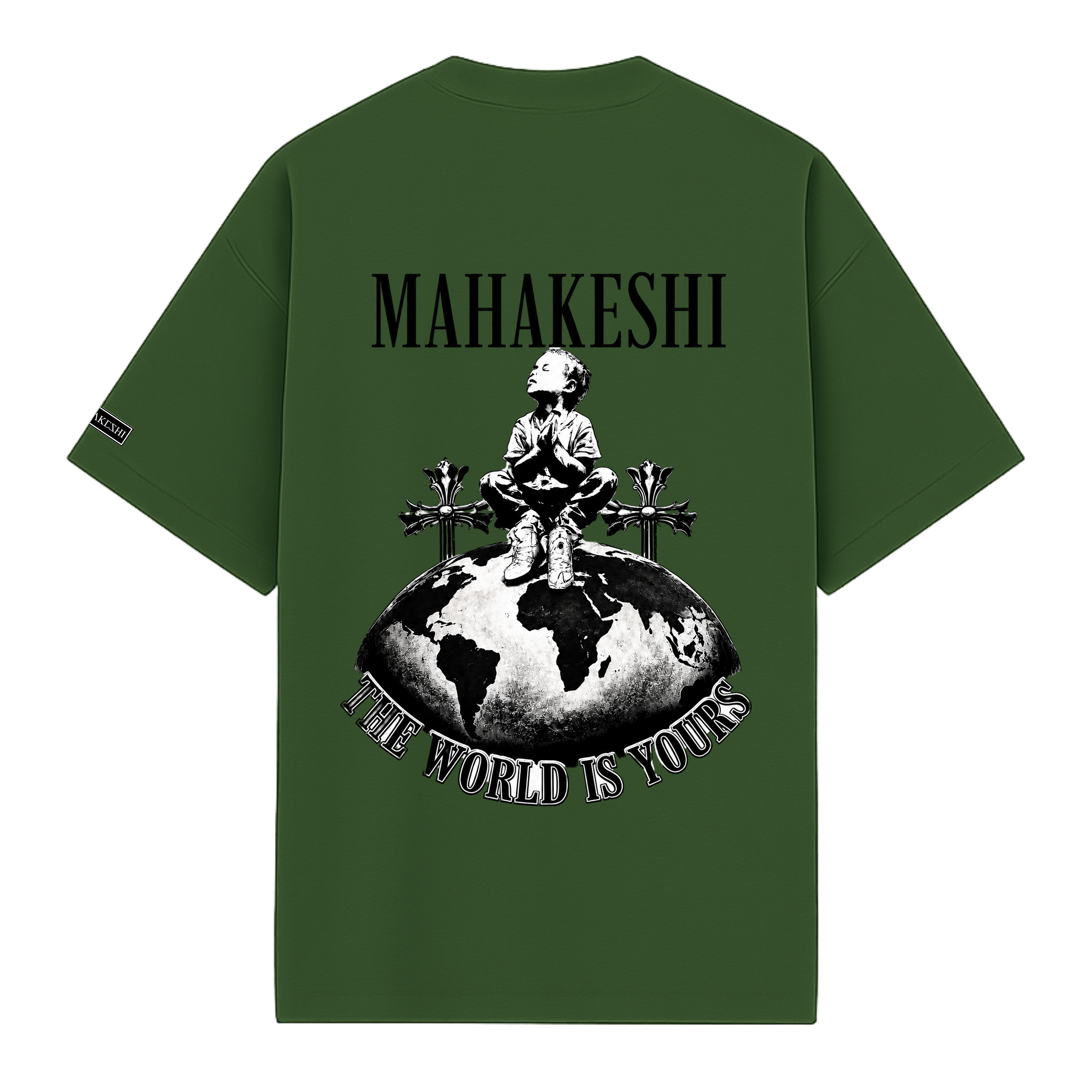 Oversized The World Is yours