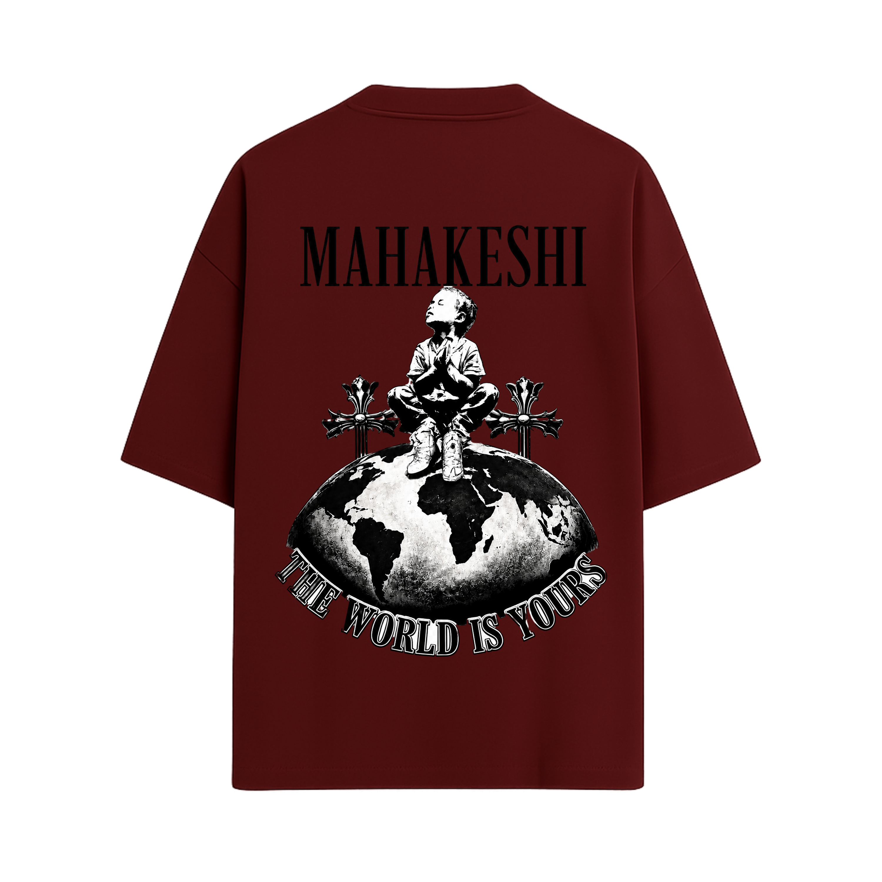Oversized The World Is yours