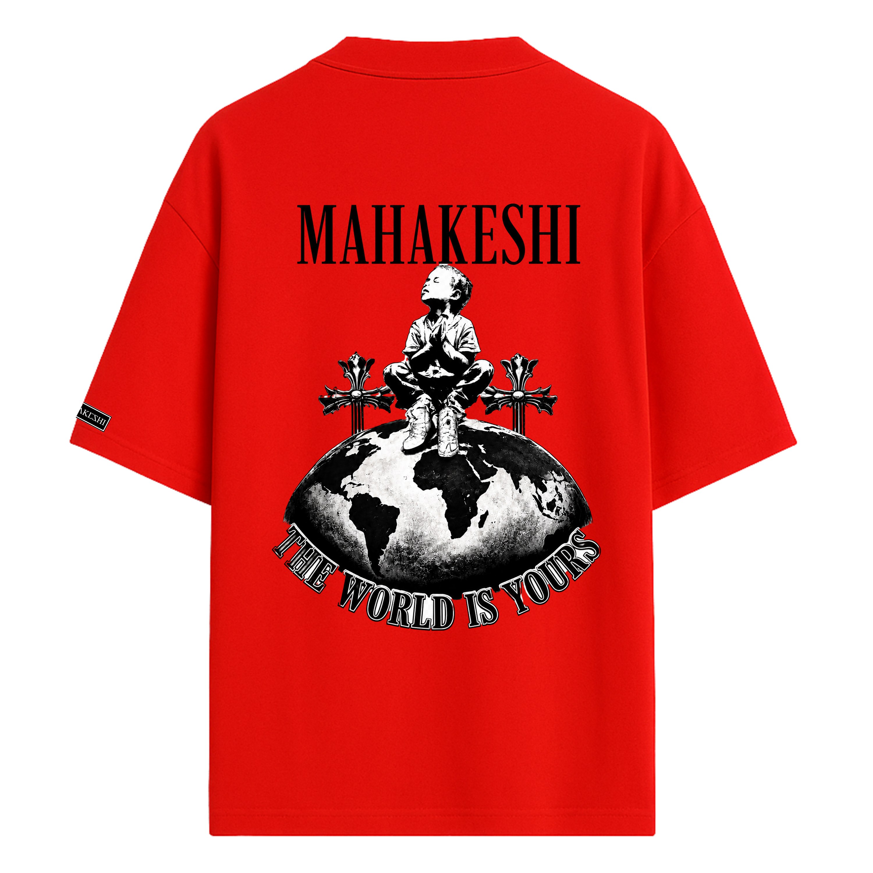 Oversized The World Is yours