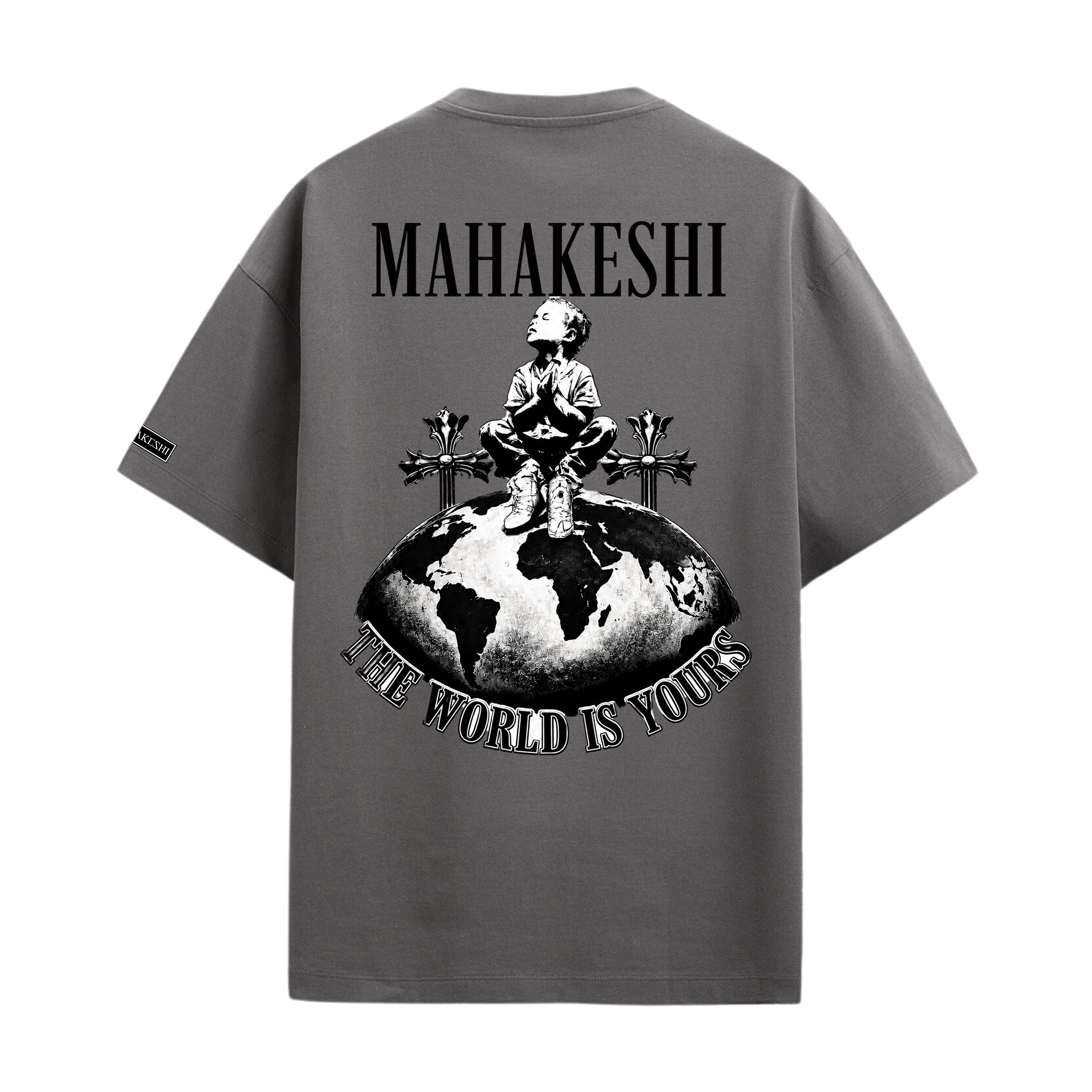 Oversized The World Is yours