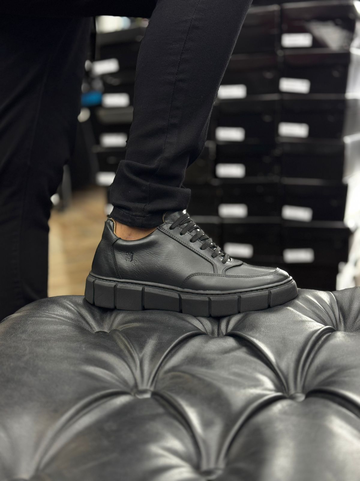 Sneaker Trator All Black