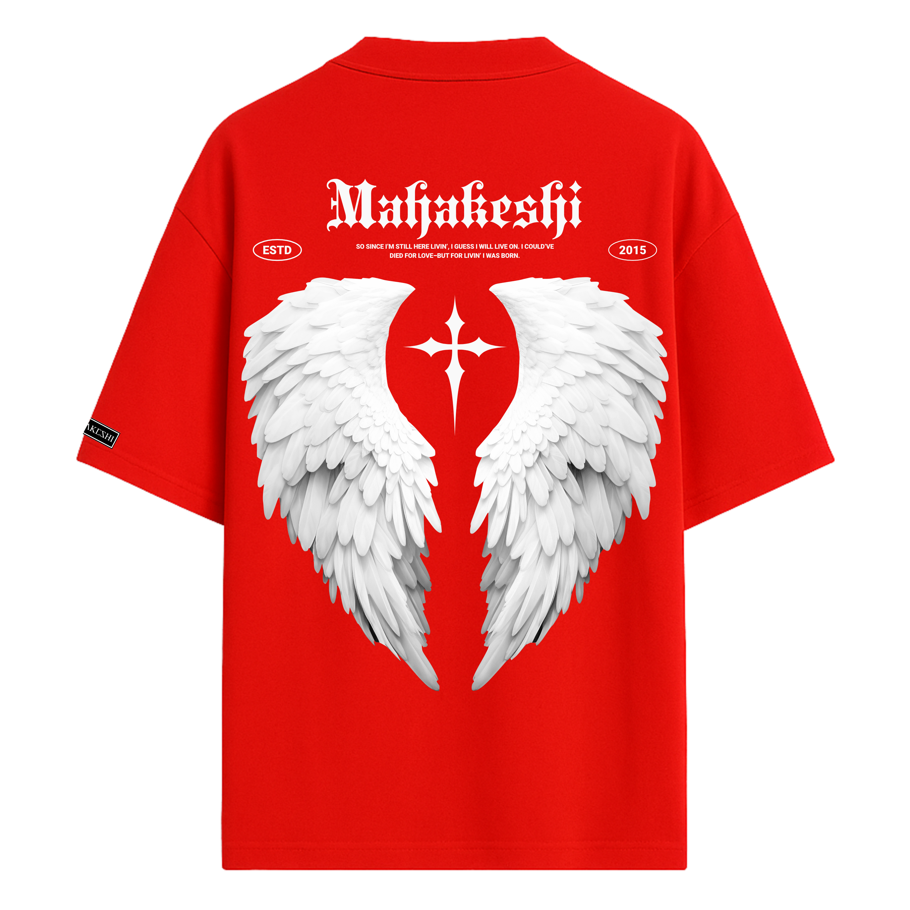 Oversized White Wing