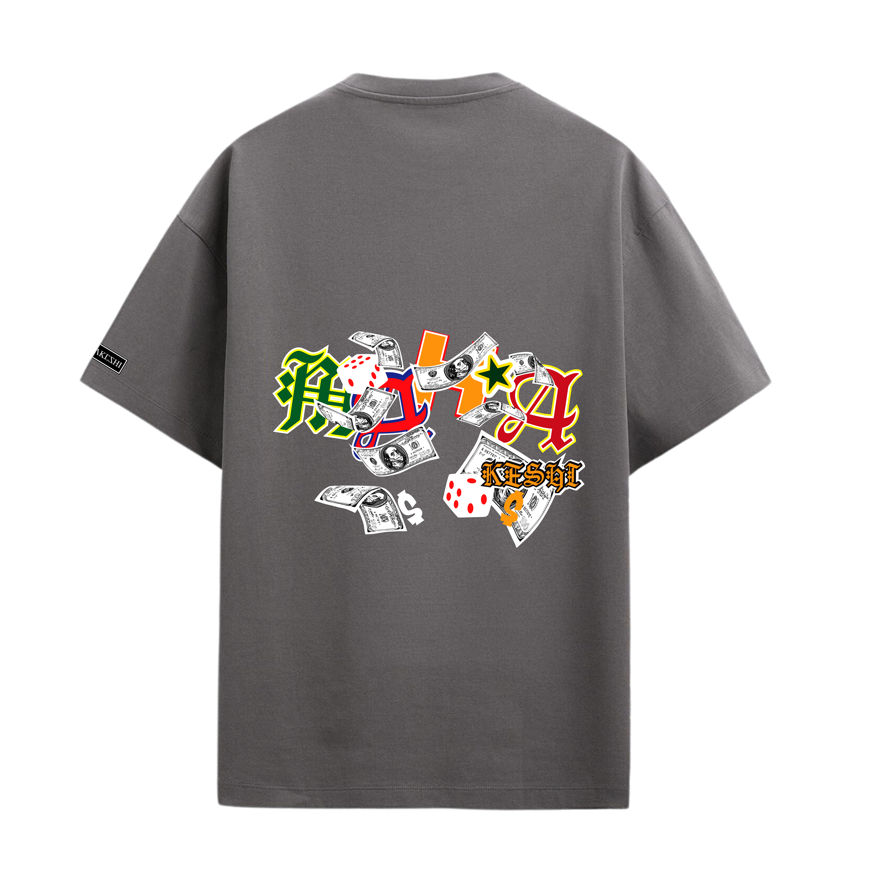 Oversized White Game Colors