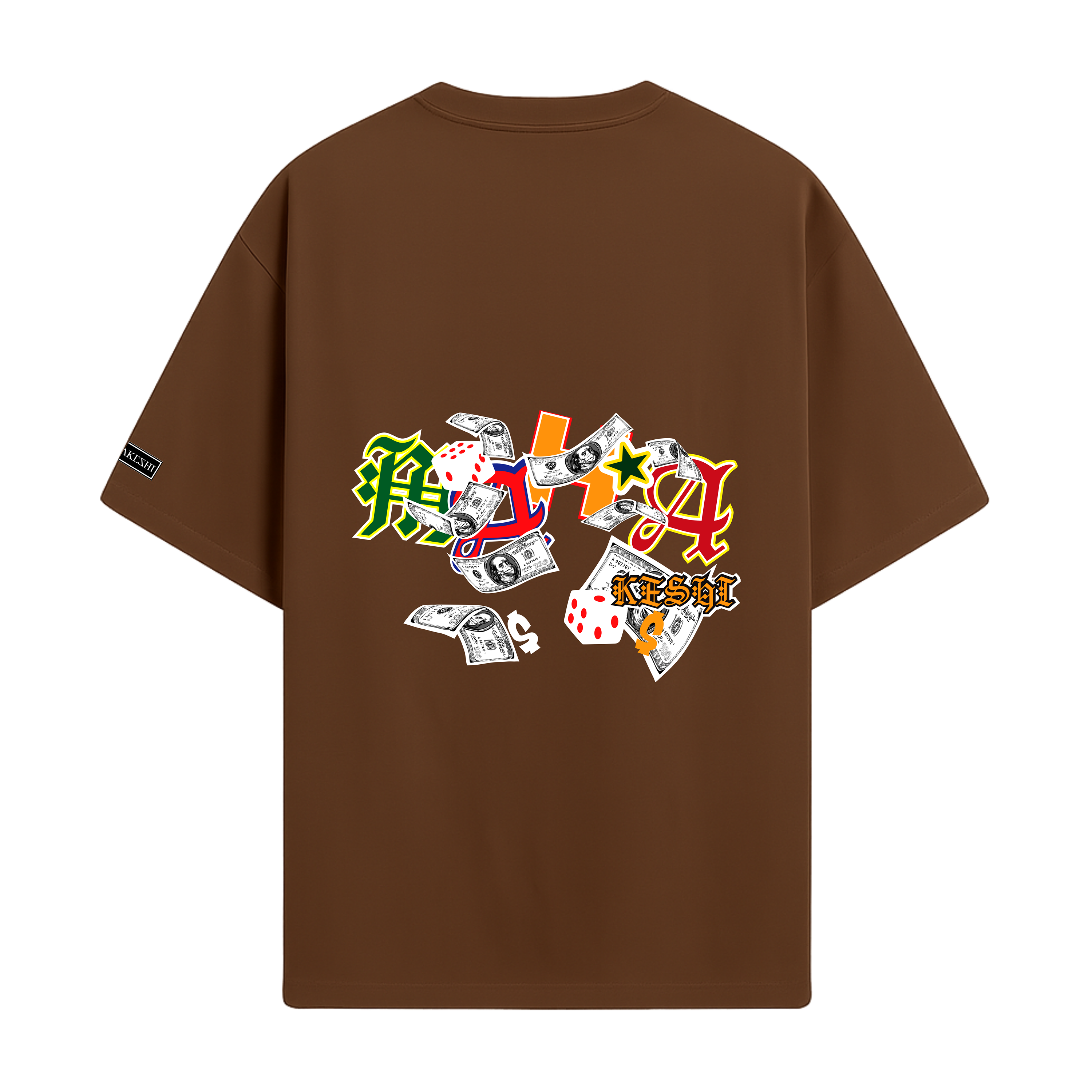 Oversized White Game Colors