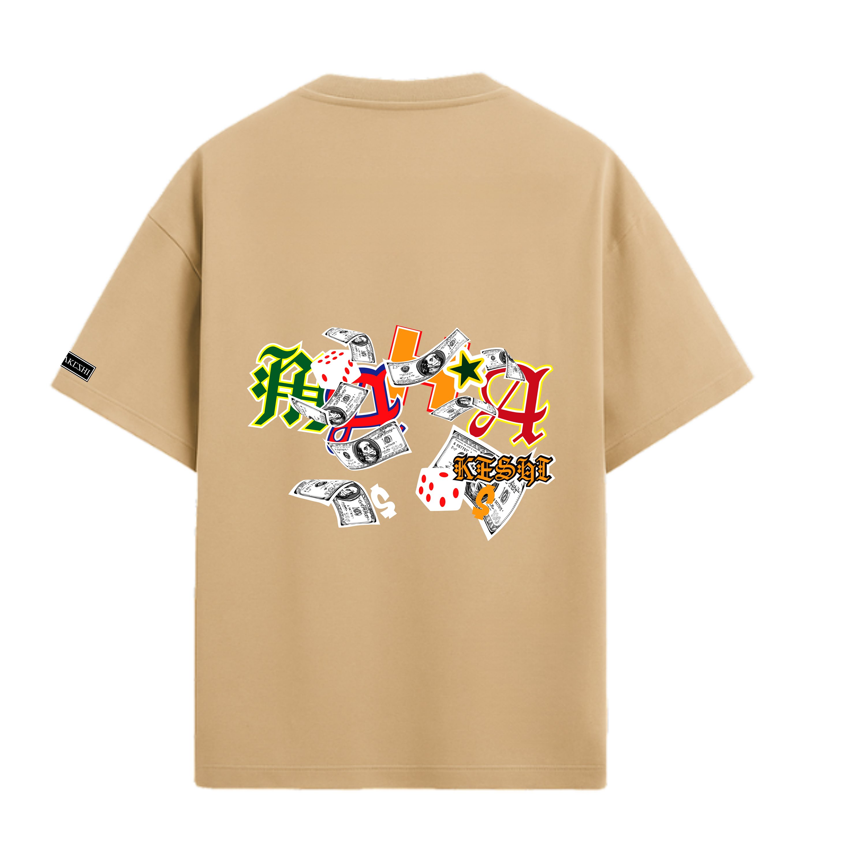 Oversized White Game Colors