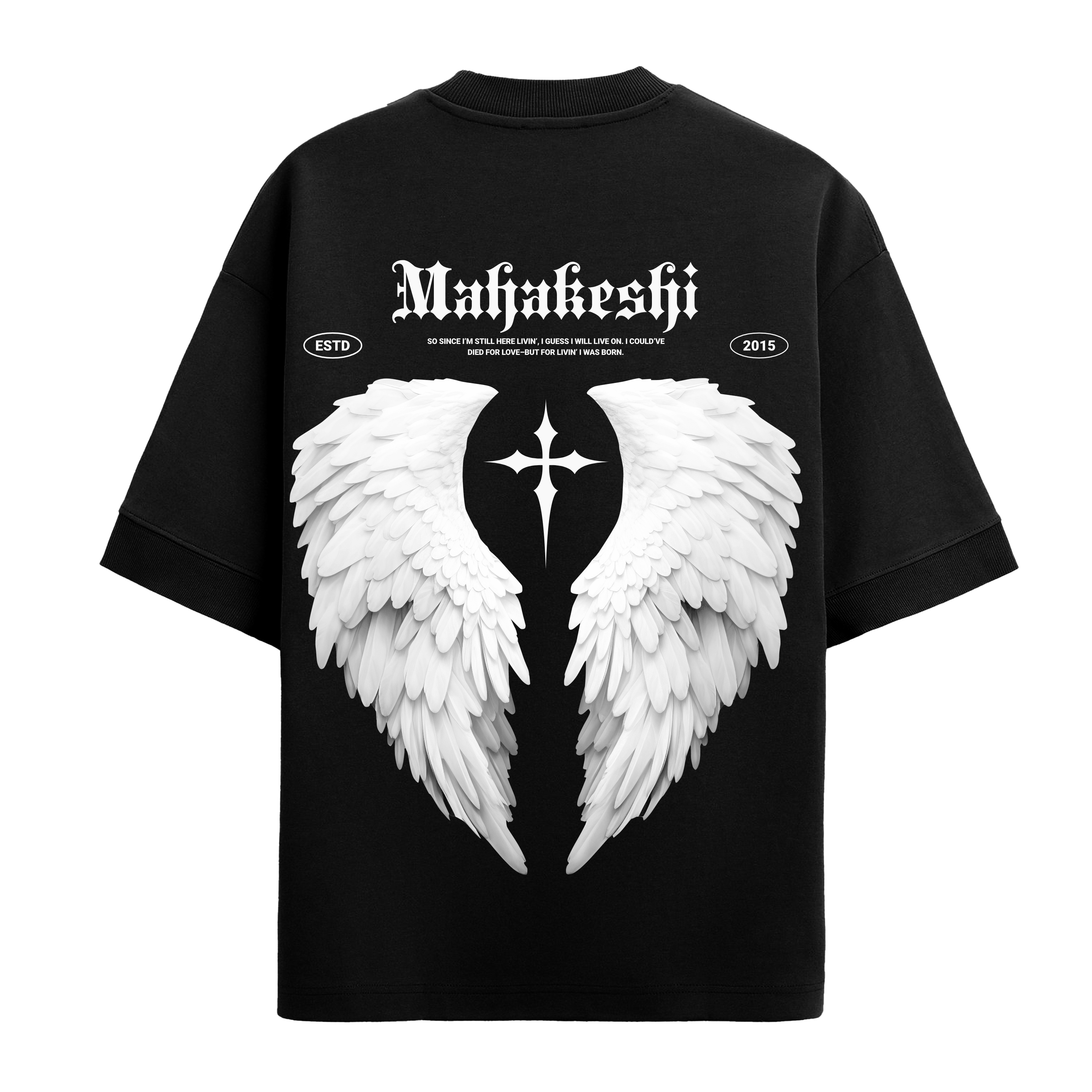 Oversized White Wing