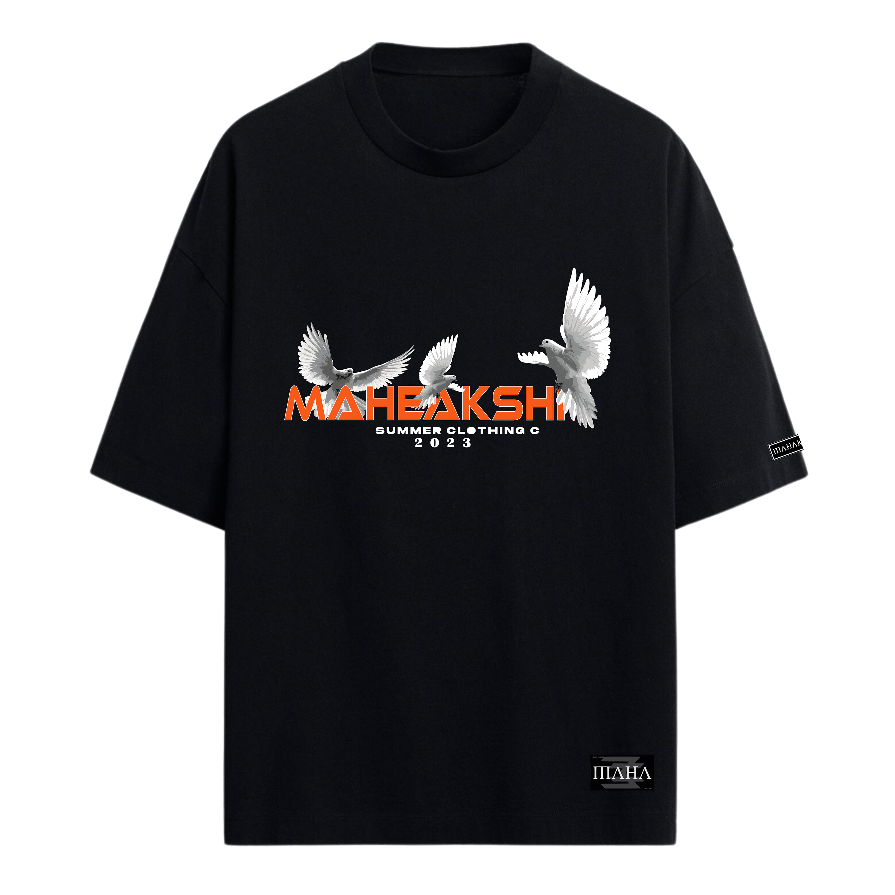 Oversized Black Pigeon