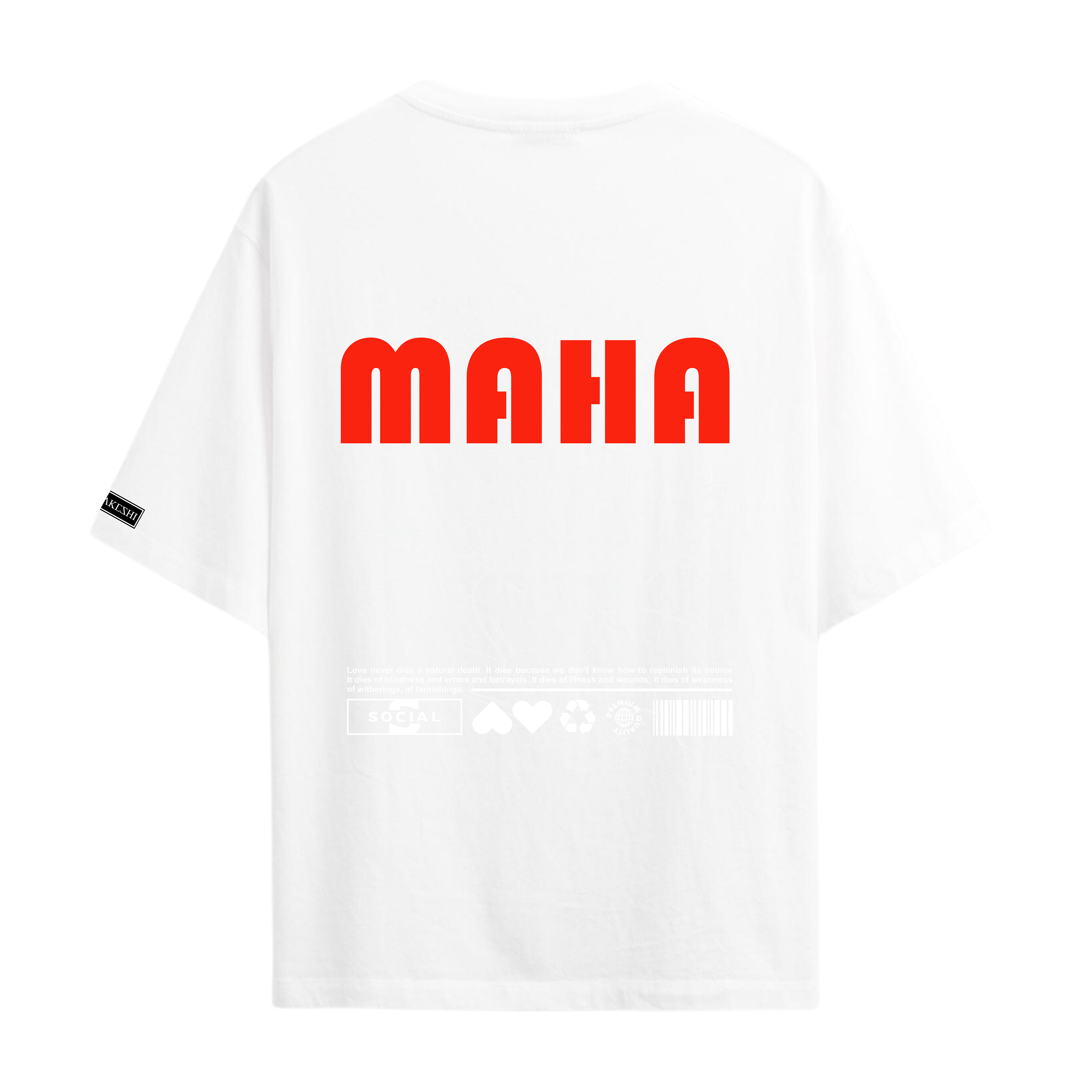 Oversized Angel White
