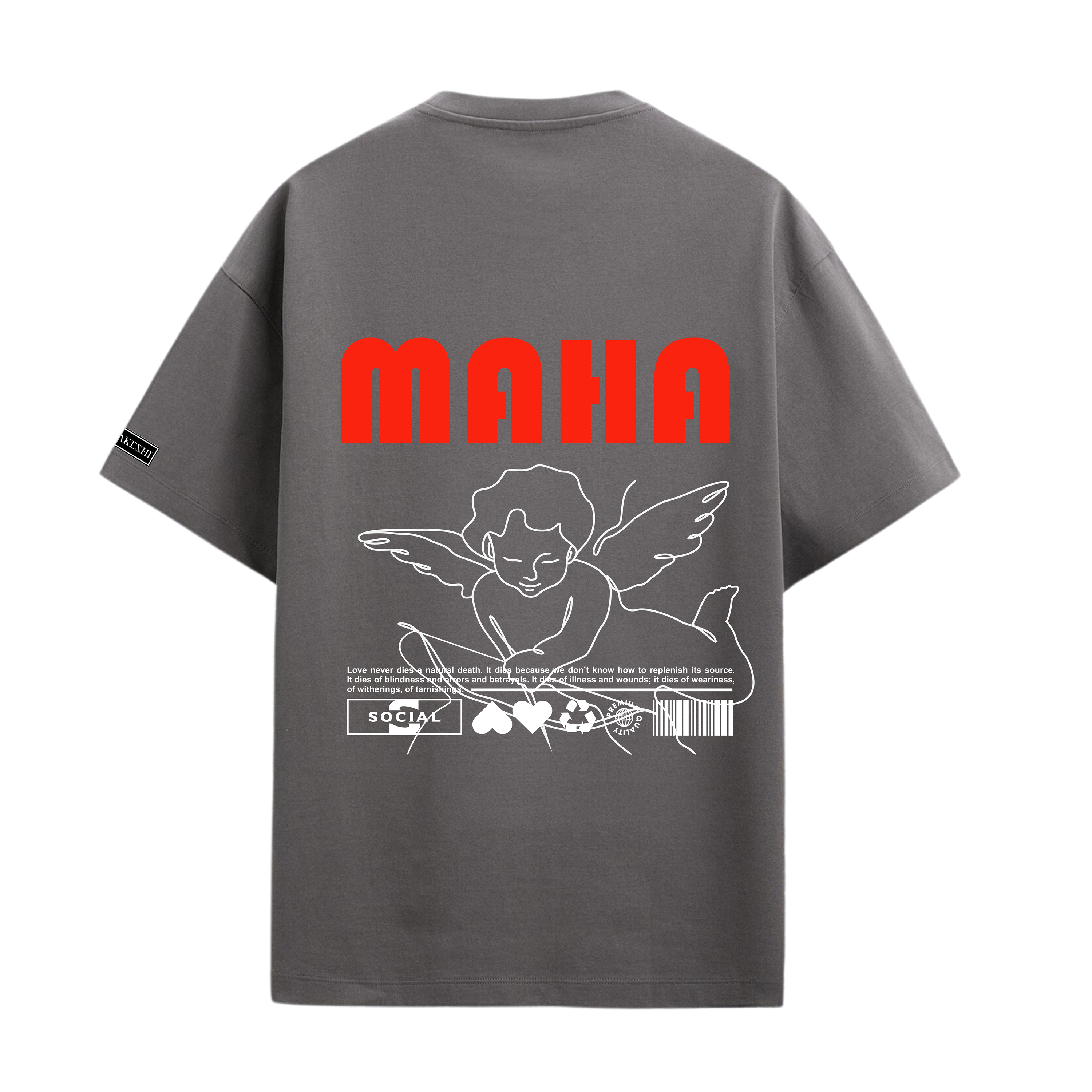 Oversized Angel White