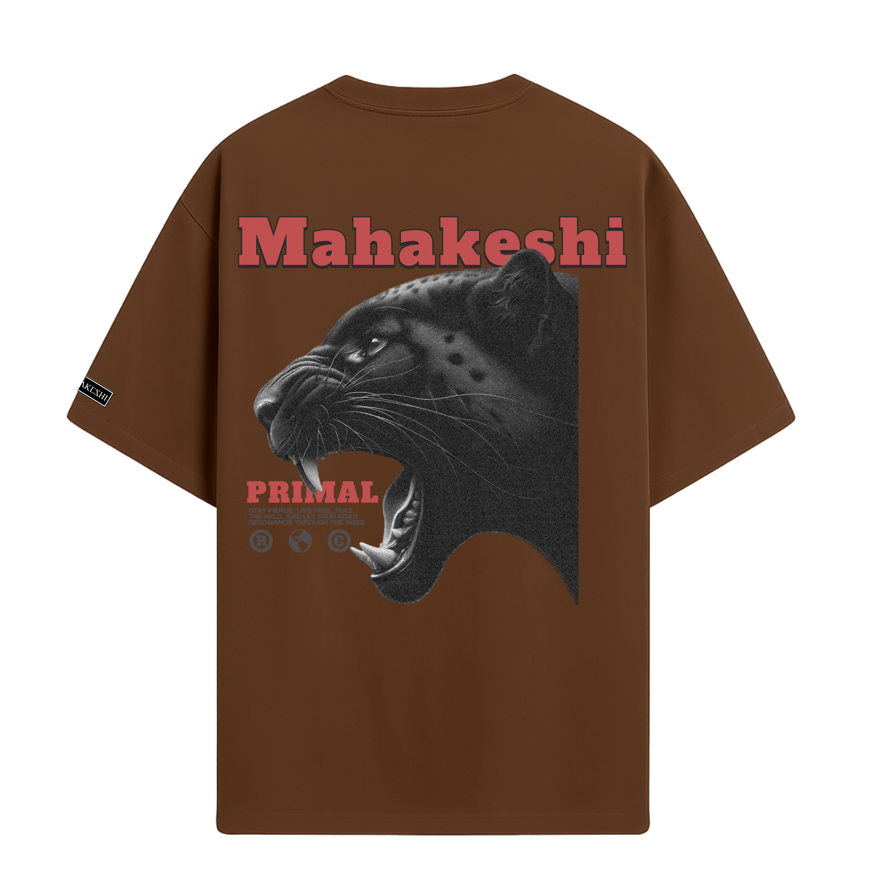 Oversized Primal Black Panther
