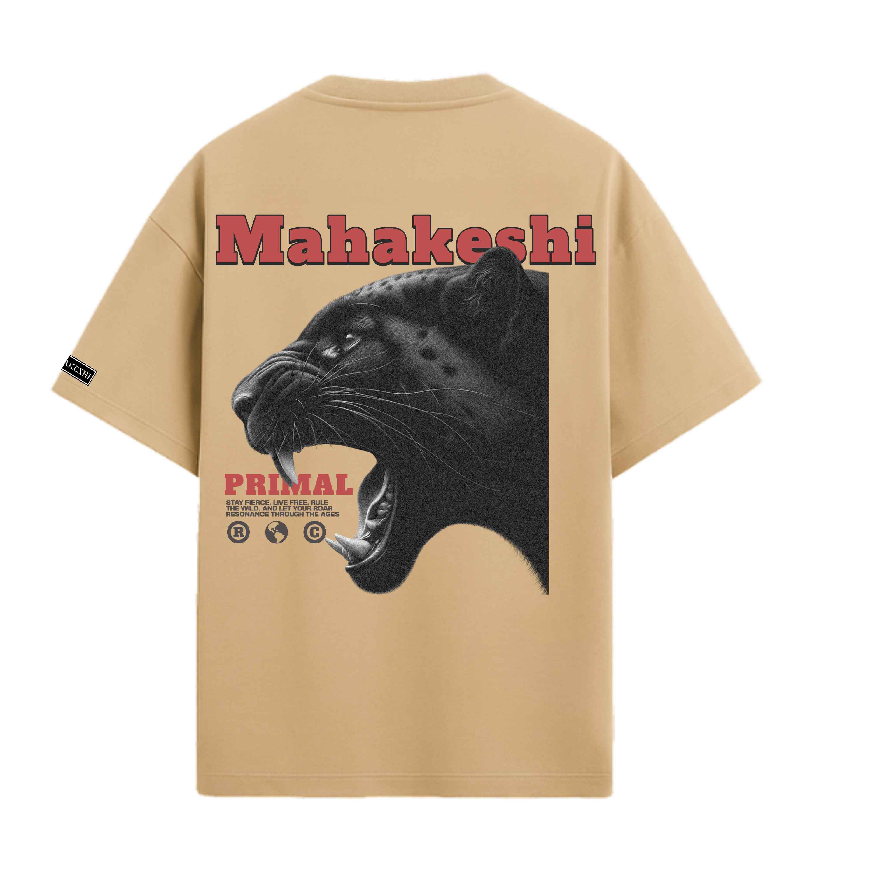 Oversized Primal Black Panther