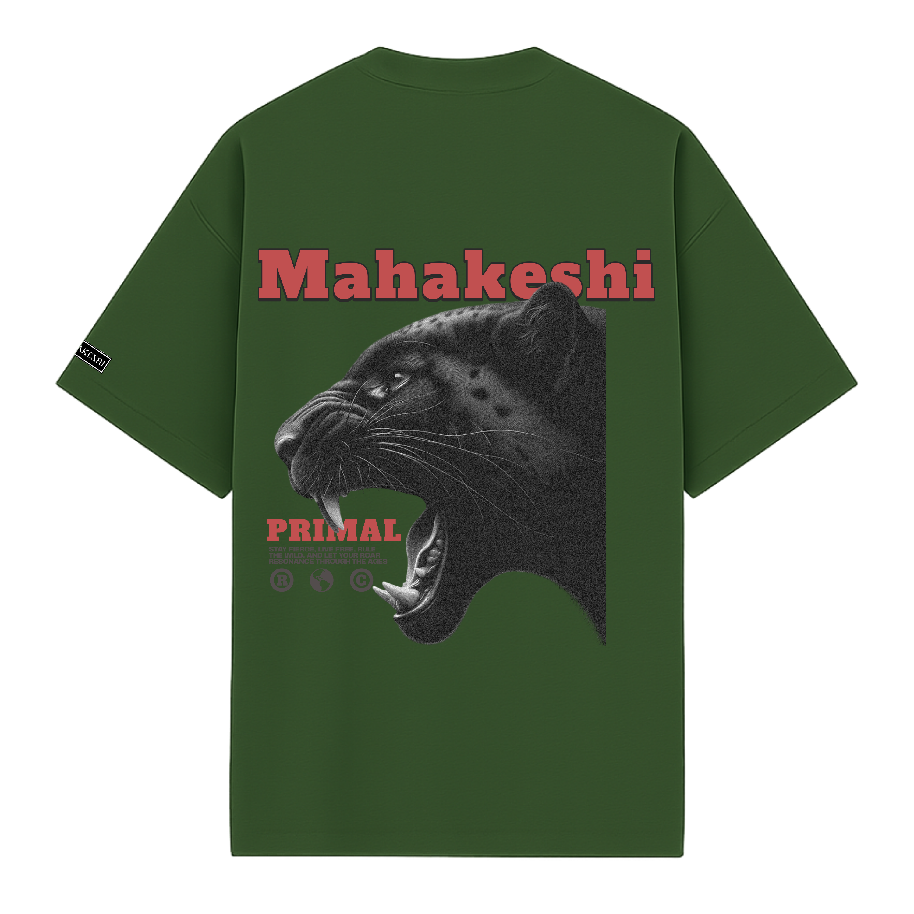 Oversized Primal Black Panther