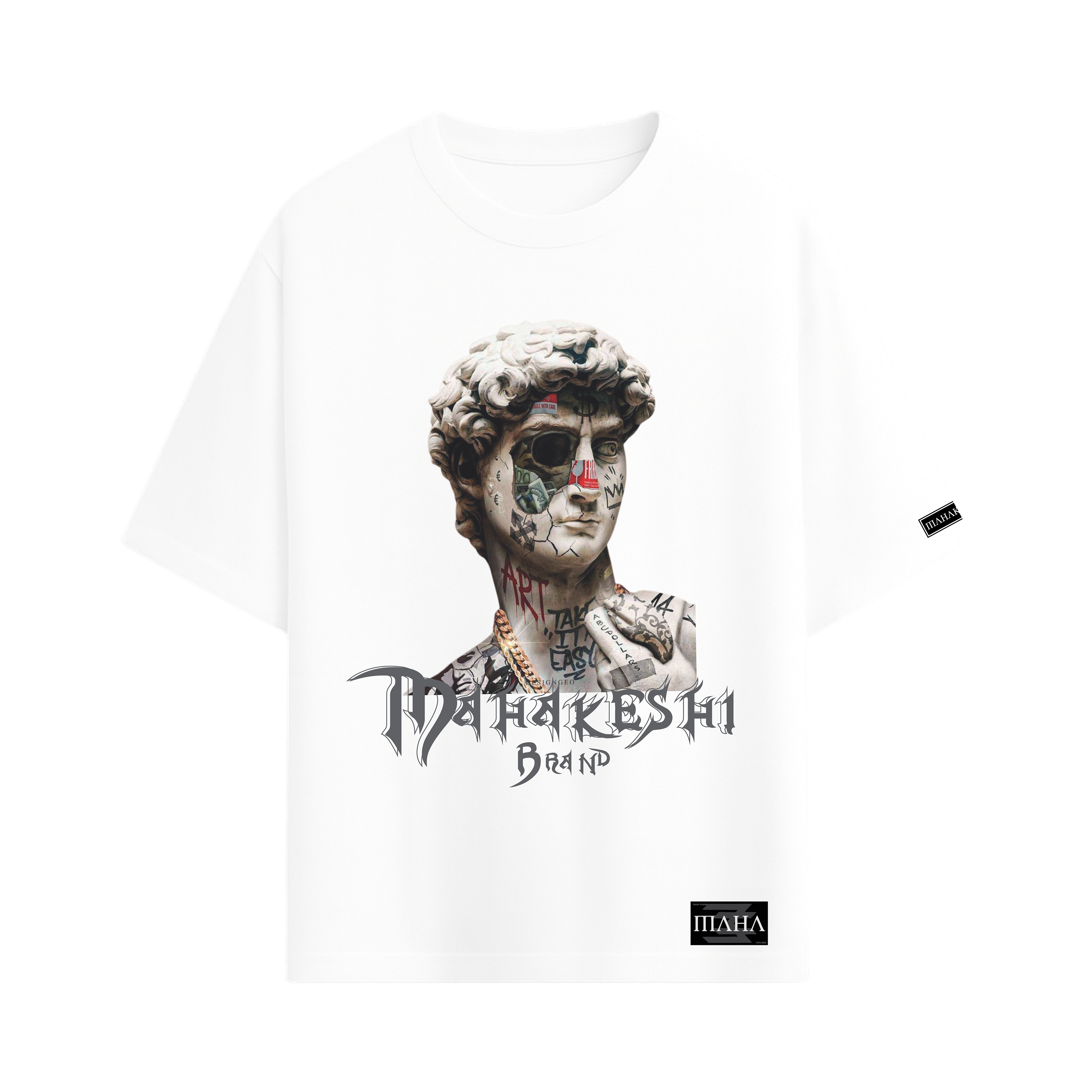 Oversized Black Art Gray