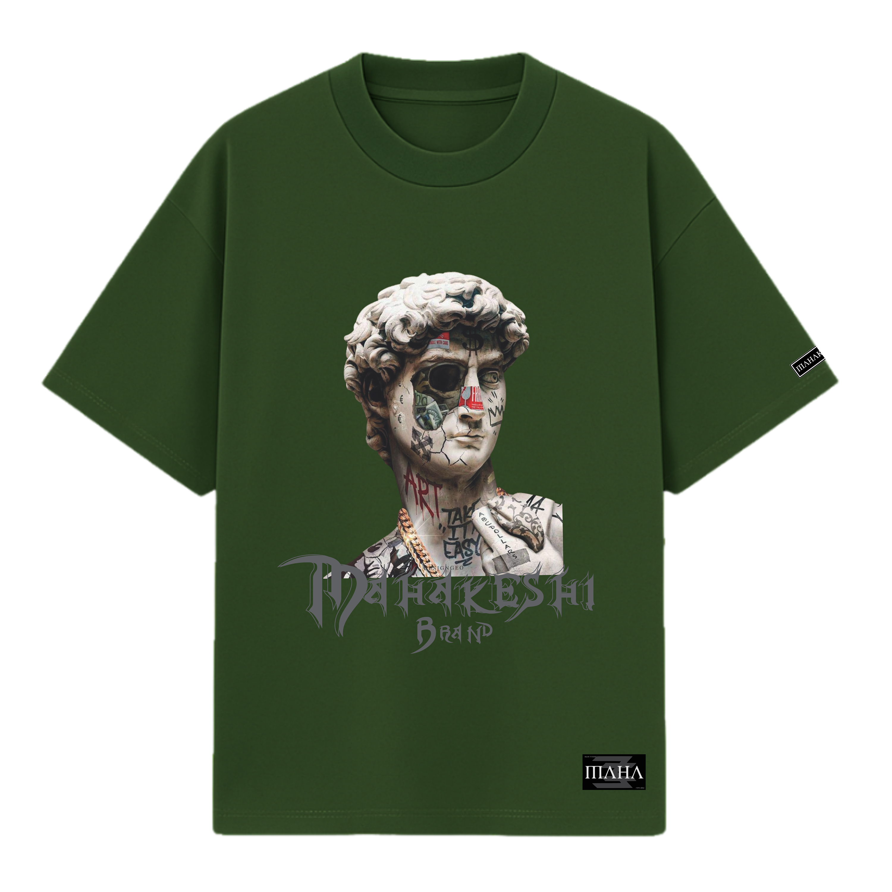Oversized Black Art Gray