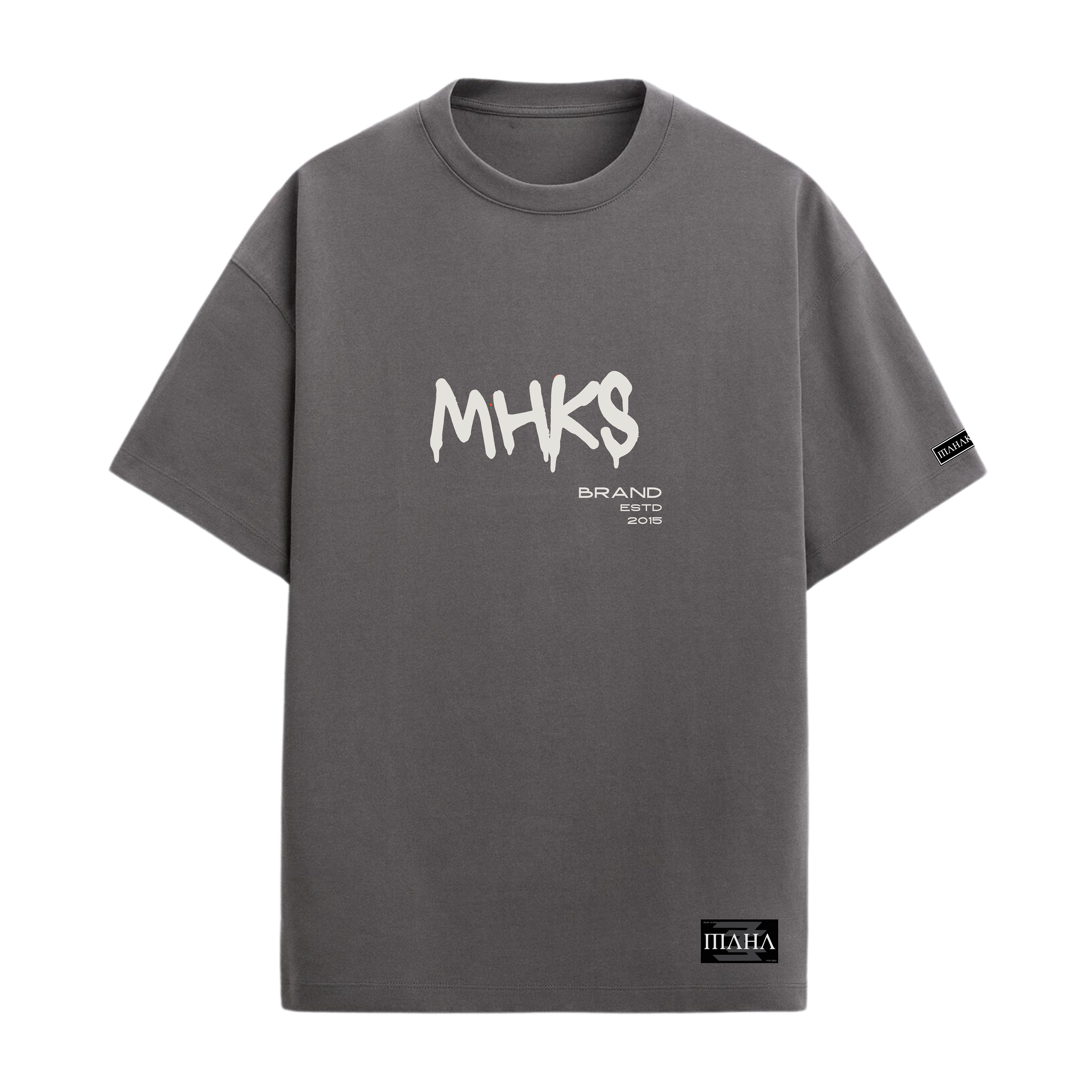 Oversized Black Line Red