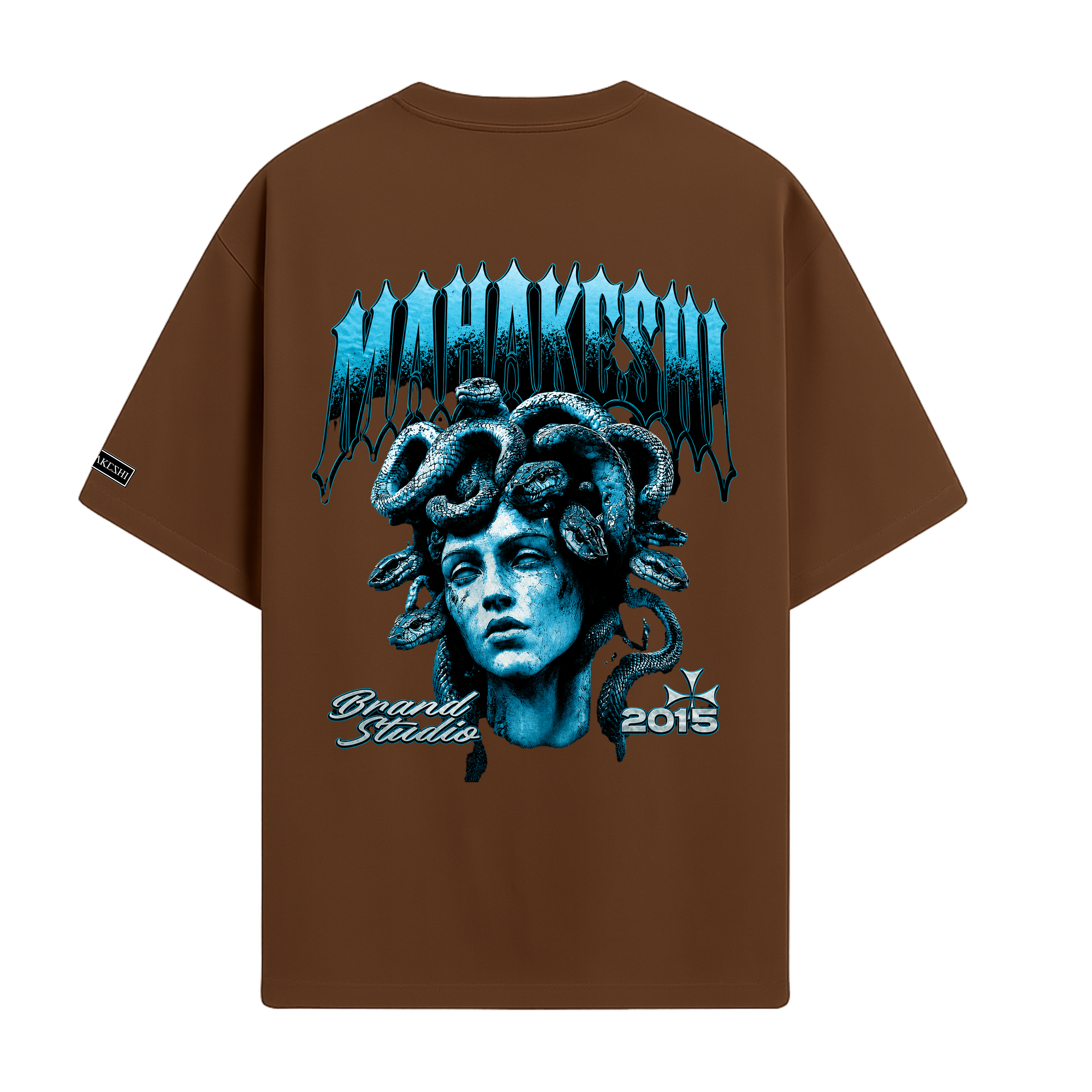 Oversized Blue Medusa
