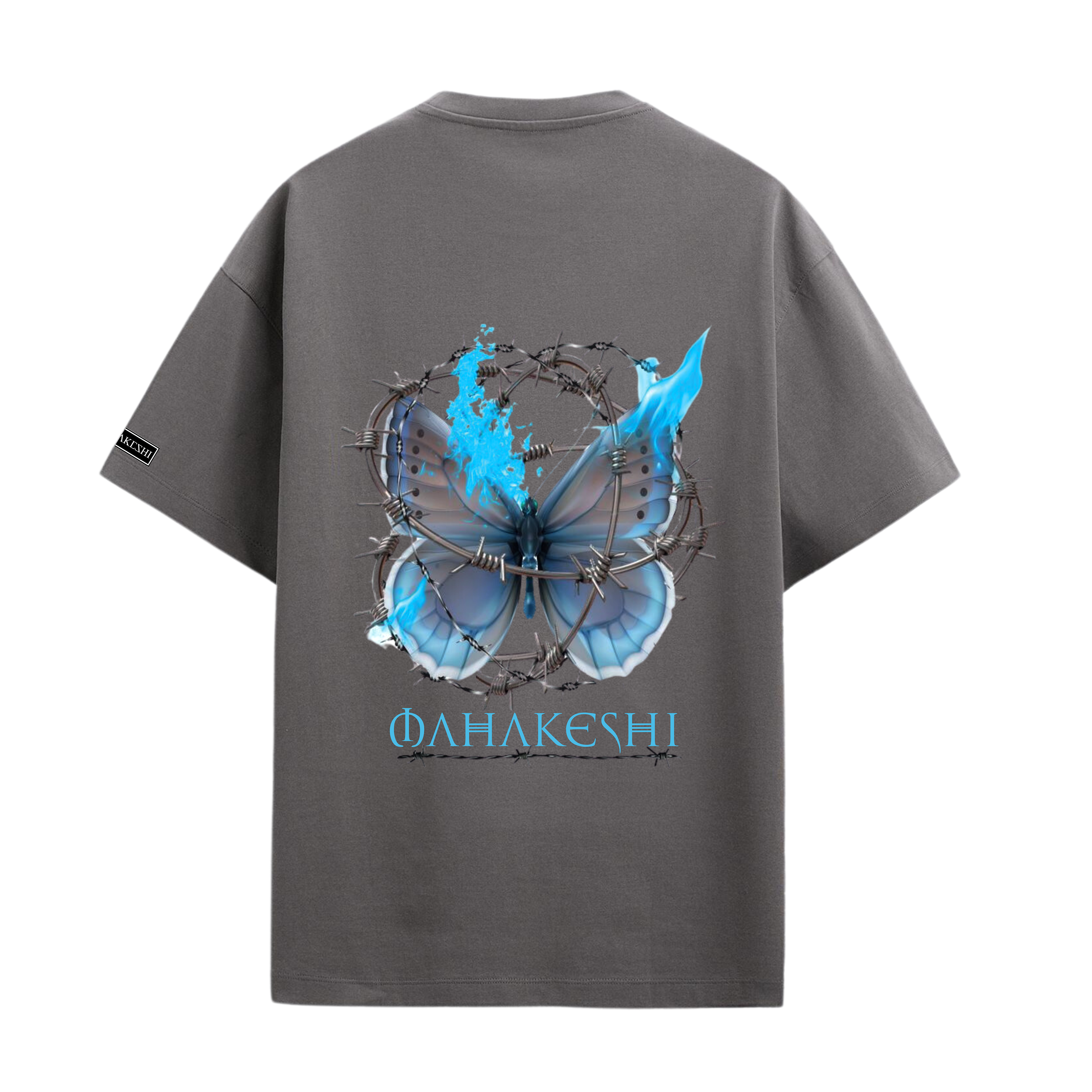 Oversized Buttlefly Blue