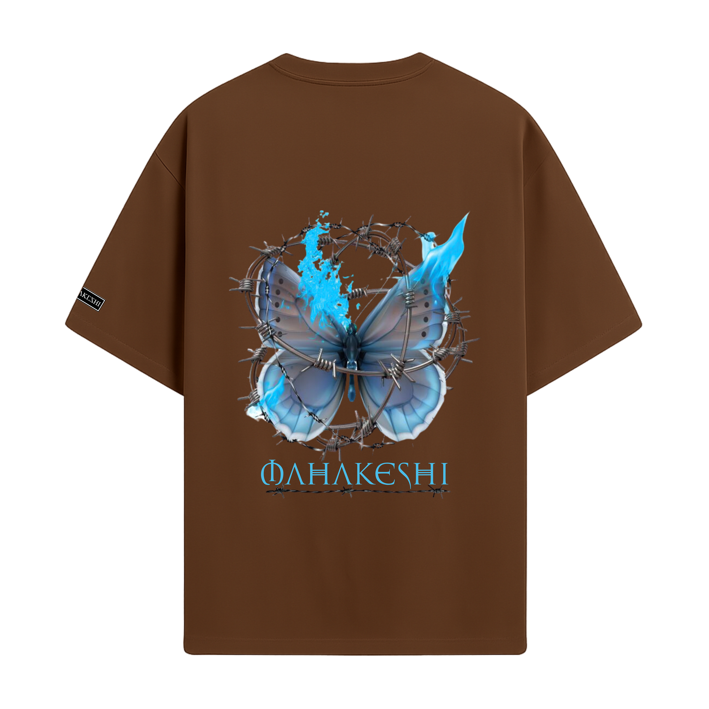 Oversized Buttlefly Blue