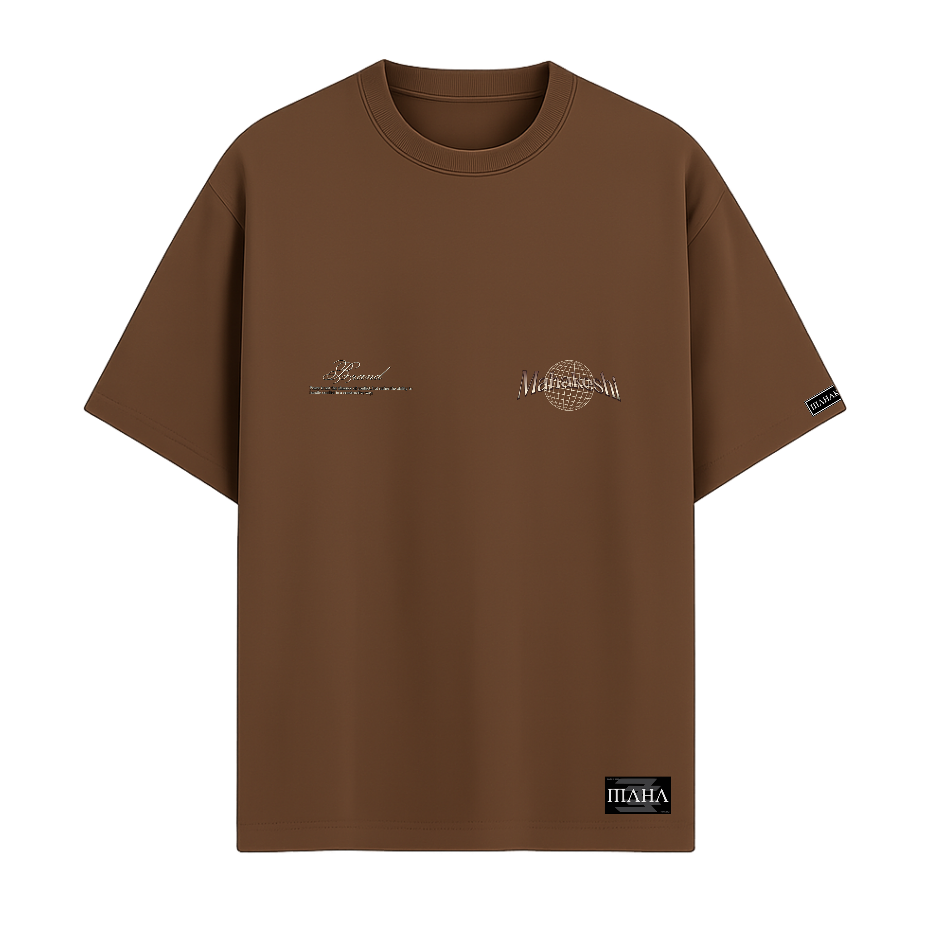 Oversized Angels Brown