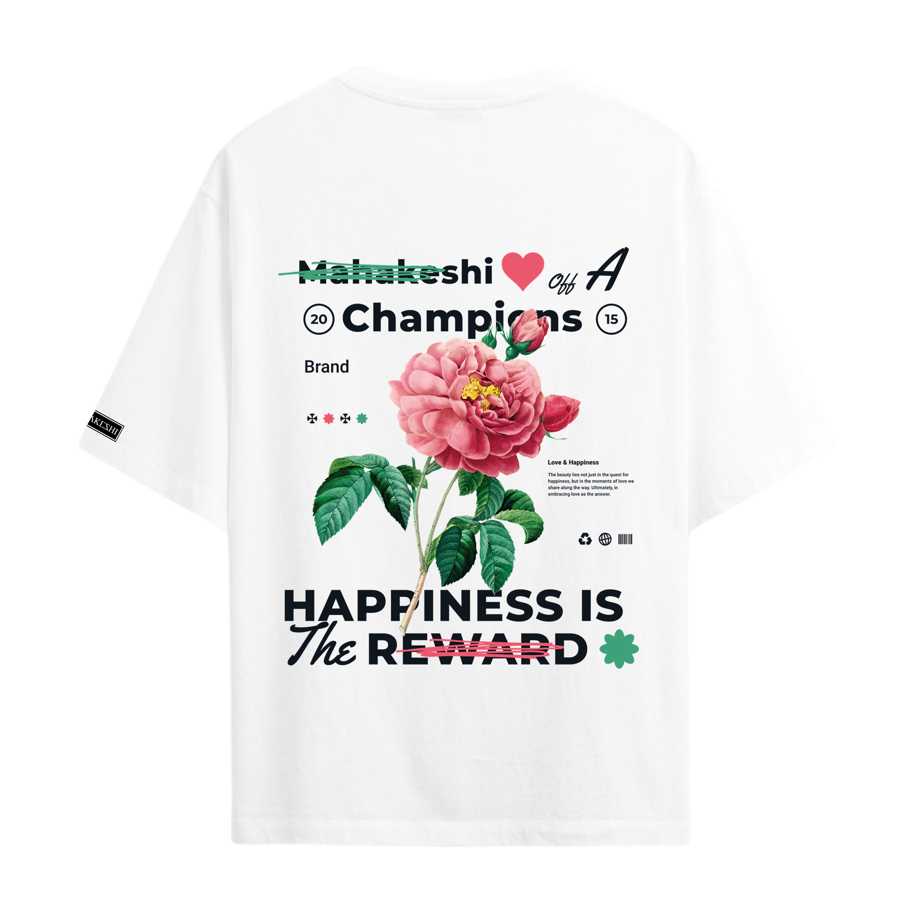 Oversized To Rose