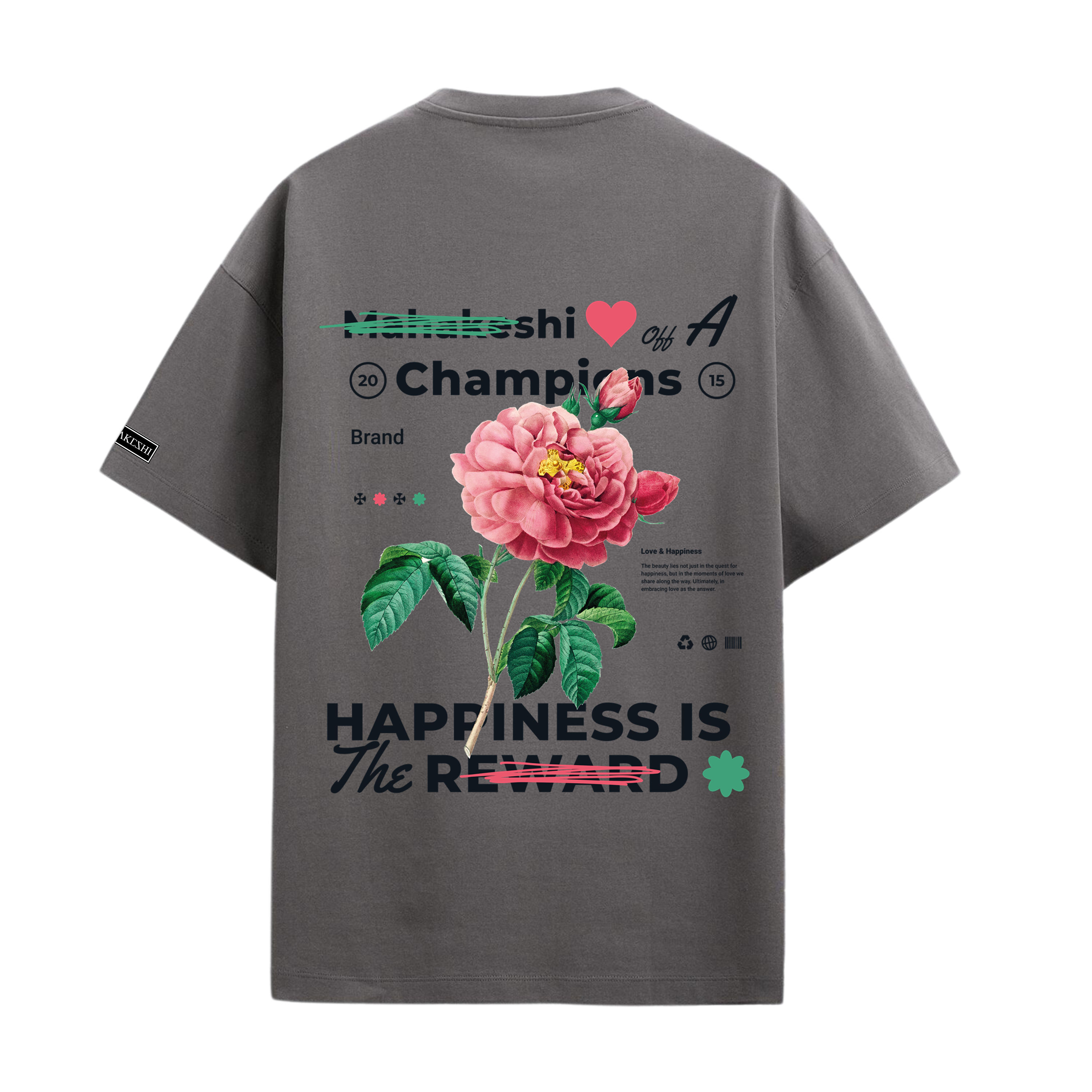 Oversized To Rose