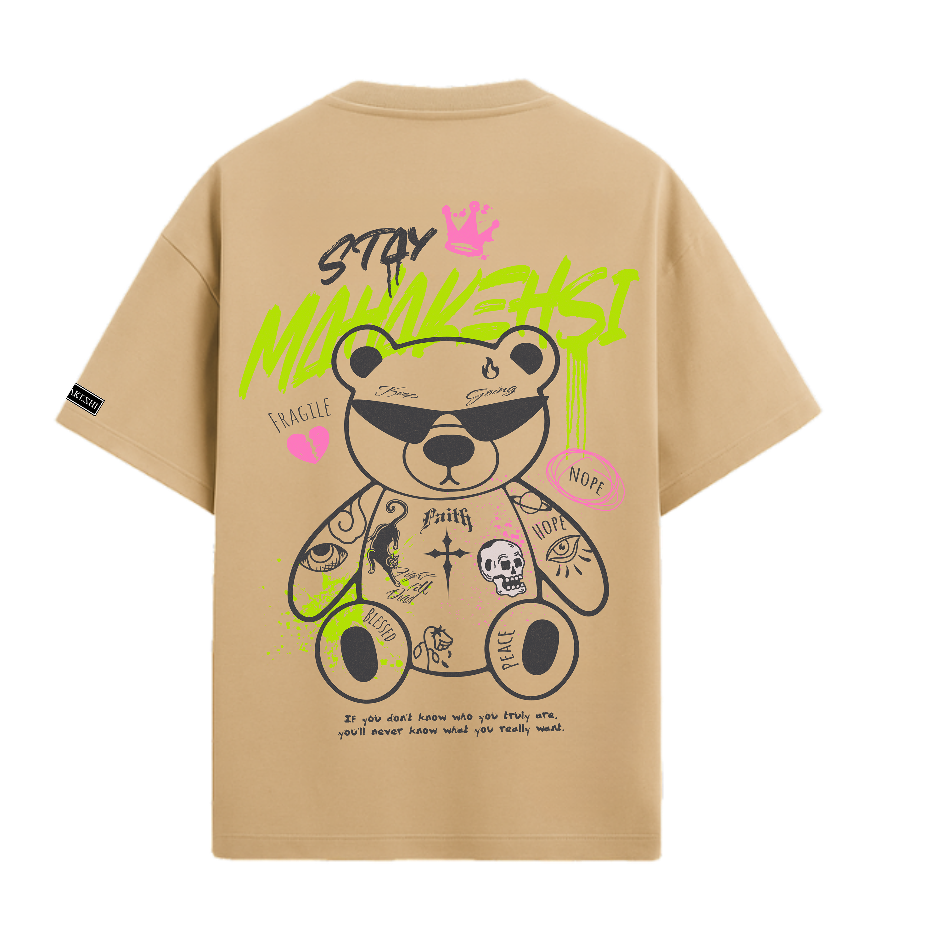 Oversized Bear Black to Back