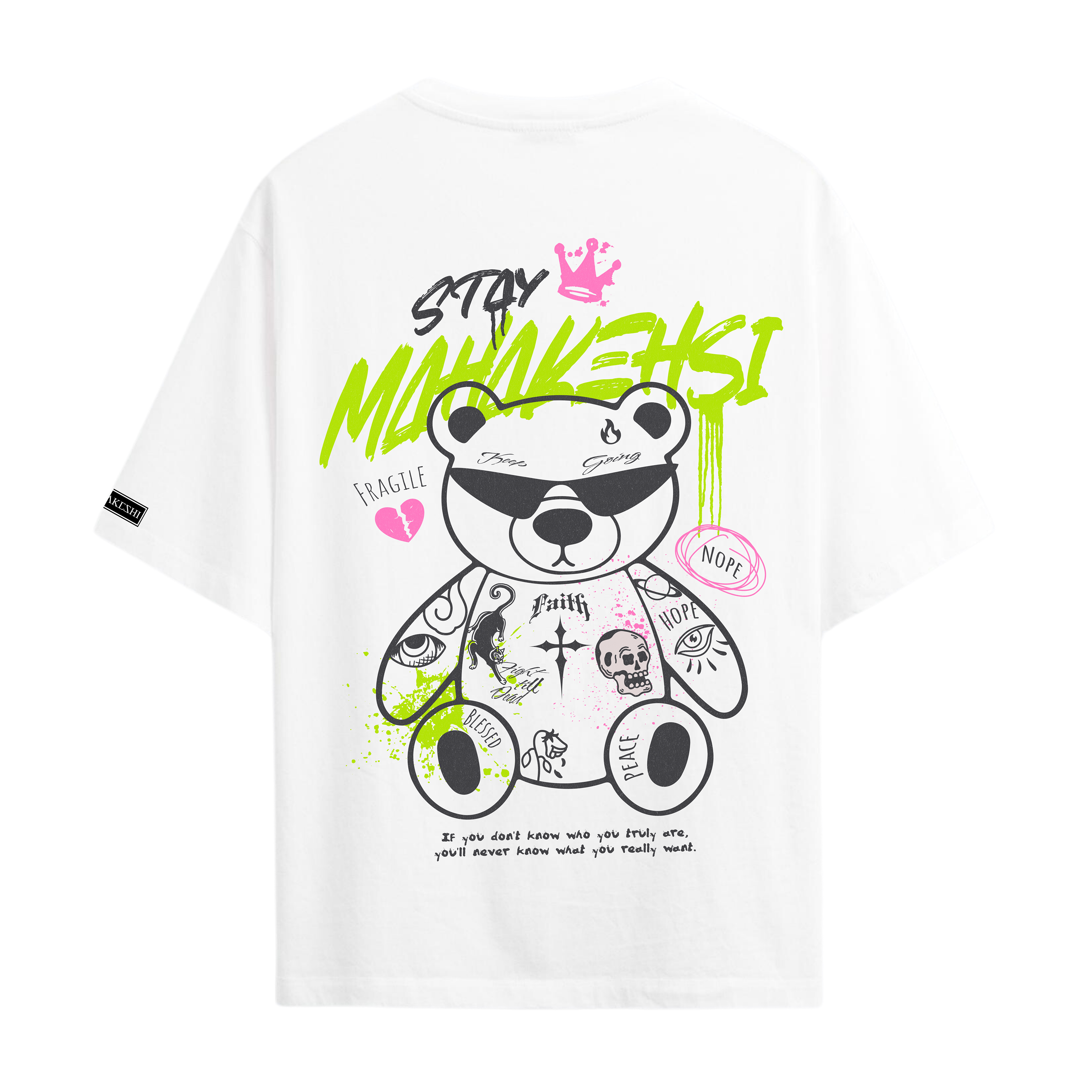 Oversized Bear Black to Back