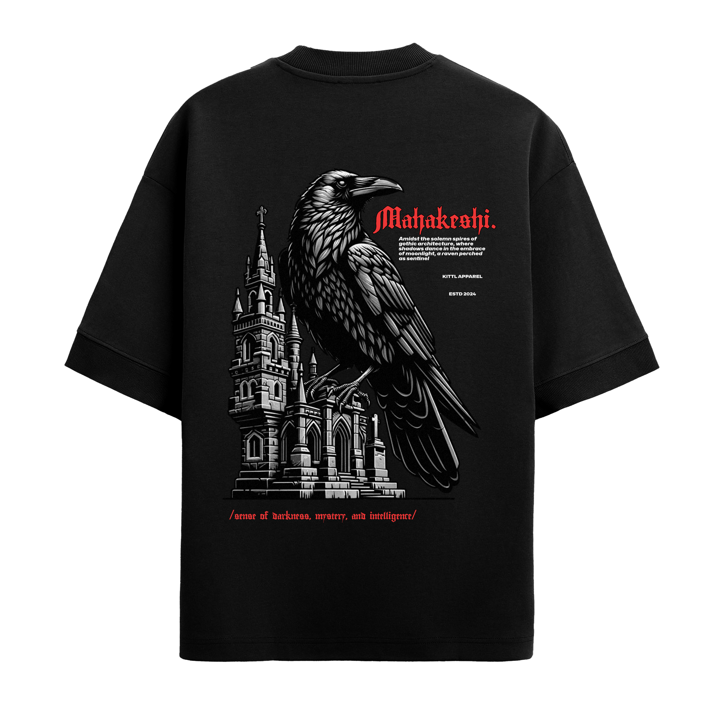 Oversized Black Crow